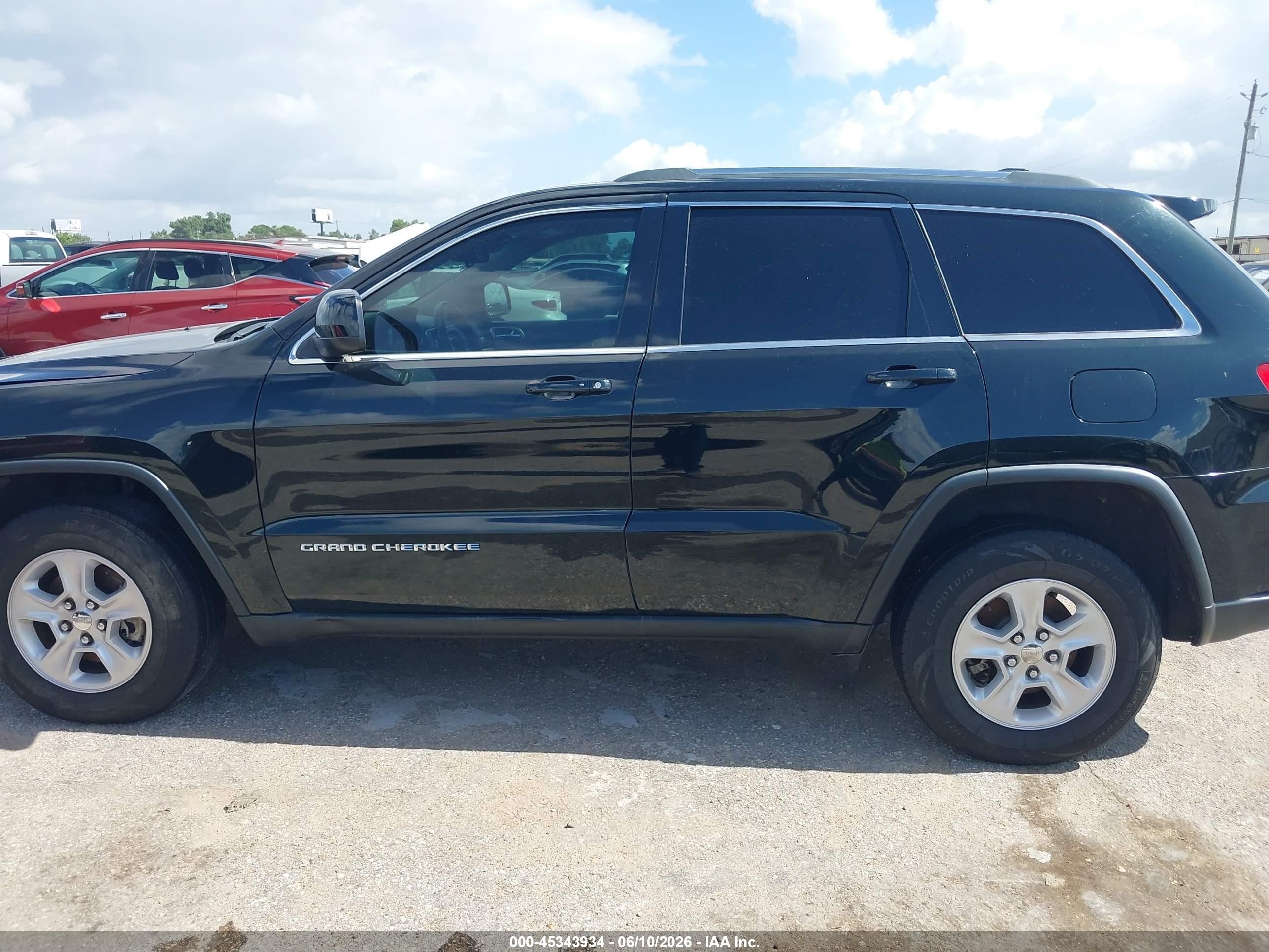2014 Jeep Grand Cherokee Laredo Green vin: 1C4RJFAG0EC501205