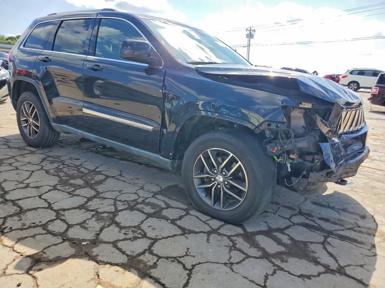2014 Jeep Grand Cherokee Laredo Black vin: 1C4RJFAG0EC544829