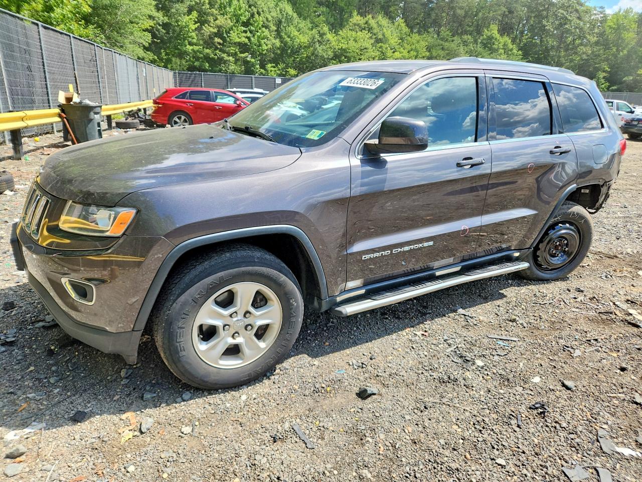 2015 Jeep Grand Cherokee Laredo Серый vin: 1C4RJFAG0FC130287