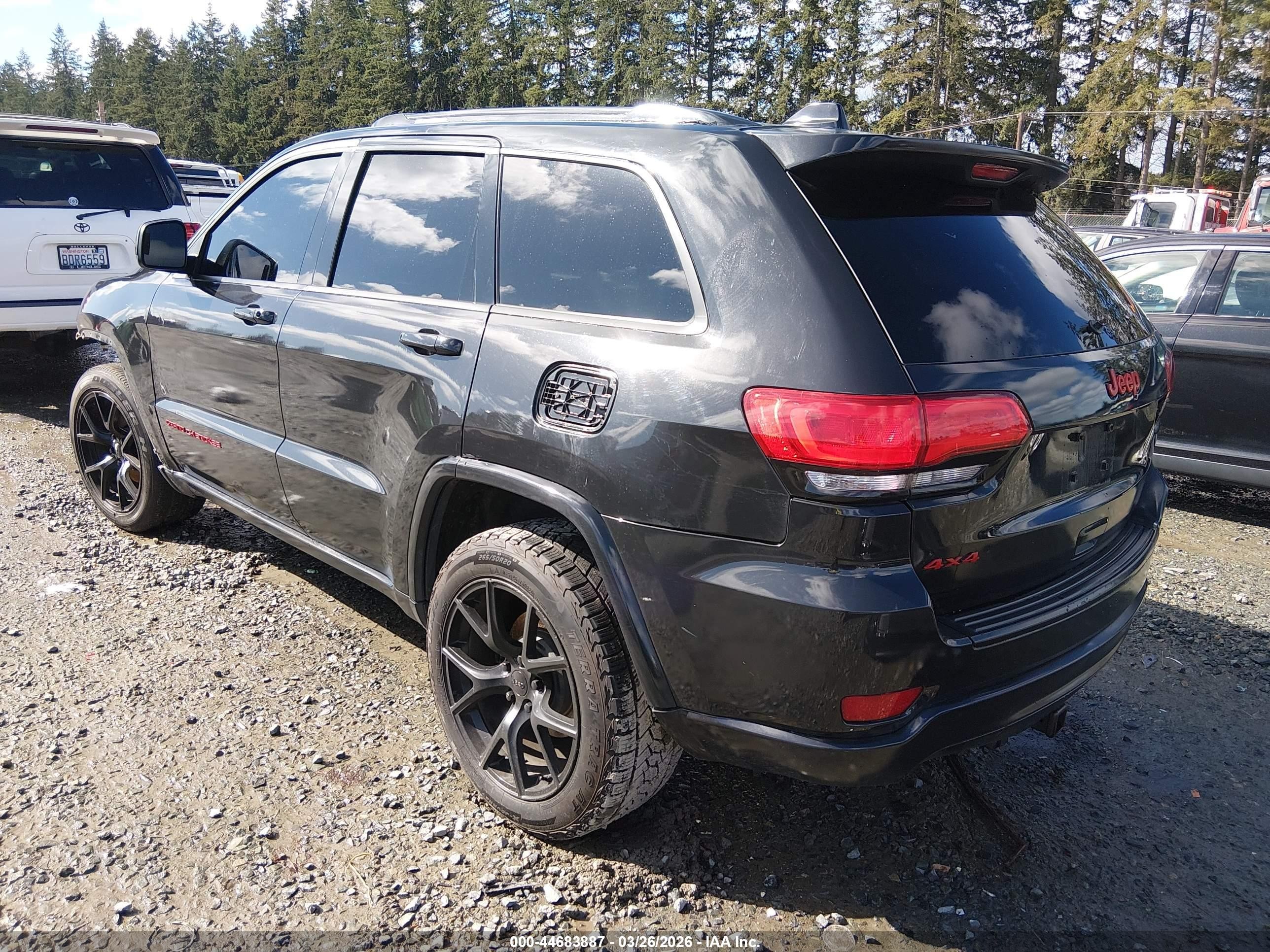 2015 Jeep Grand Cherokee Laredo Black vin: 1C4RJFAG0FC158333