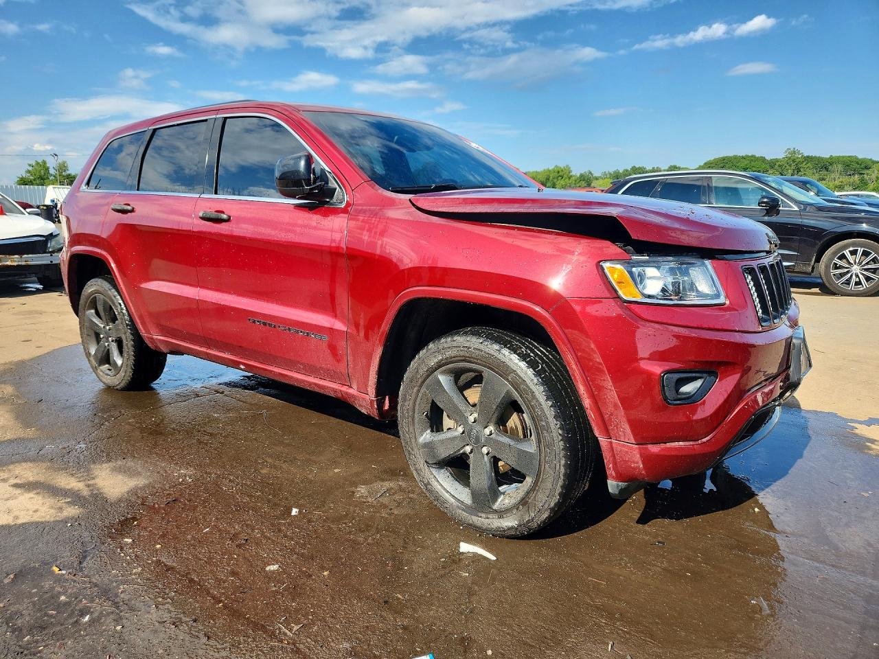 2015 Jeep Grand Cherokee Laredo Бордовый vin: 1C4RJFAG0FC165783