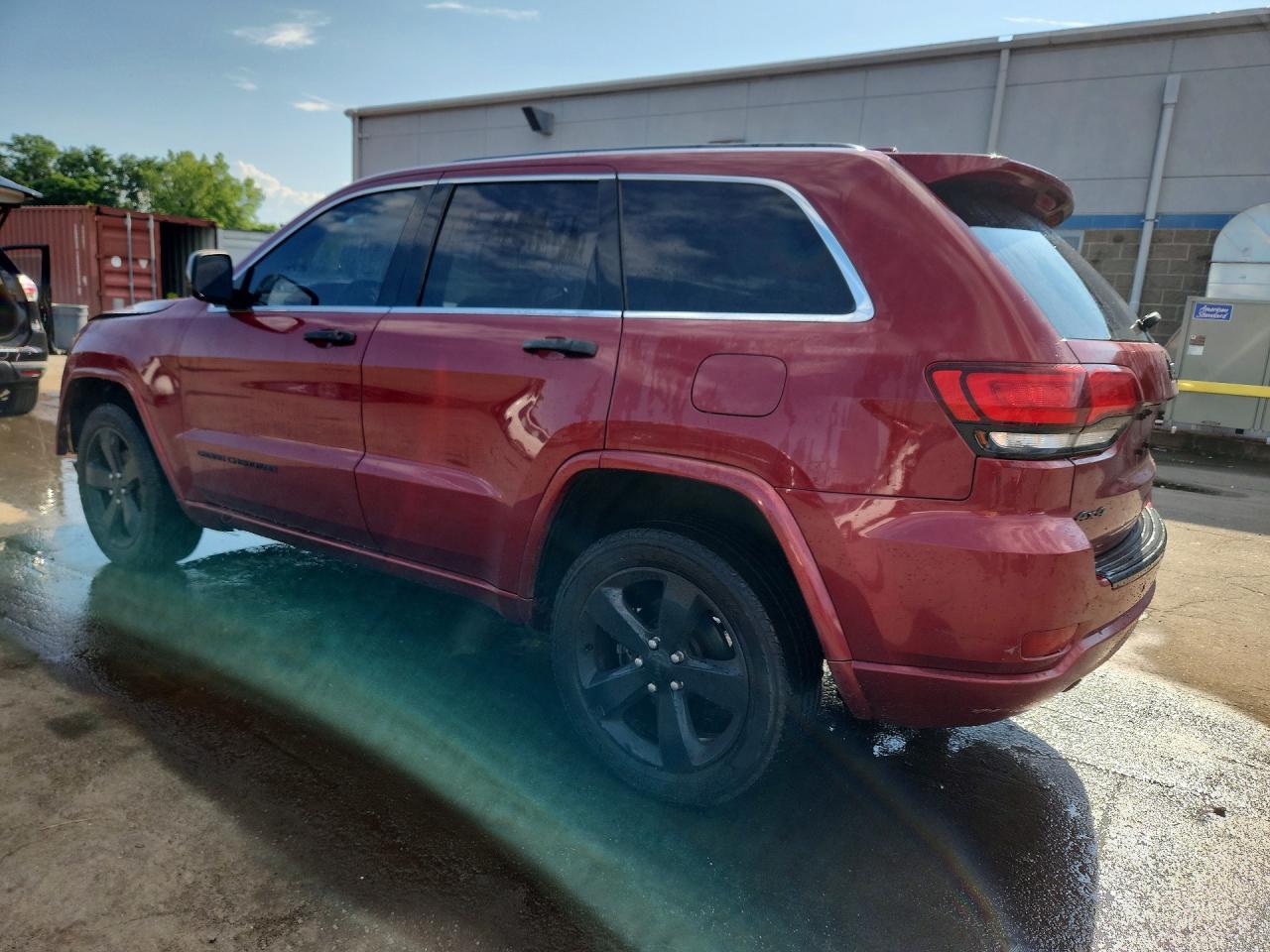 2015 Jeep Grand Cherokee Laredo Бордовый vin: 1C4RJFAG0FC165783