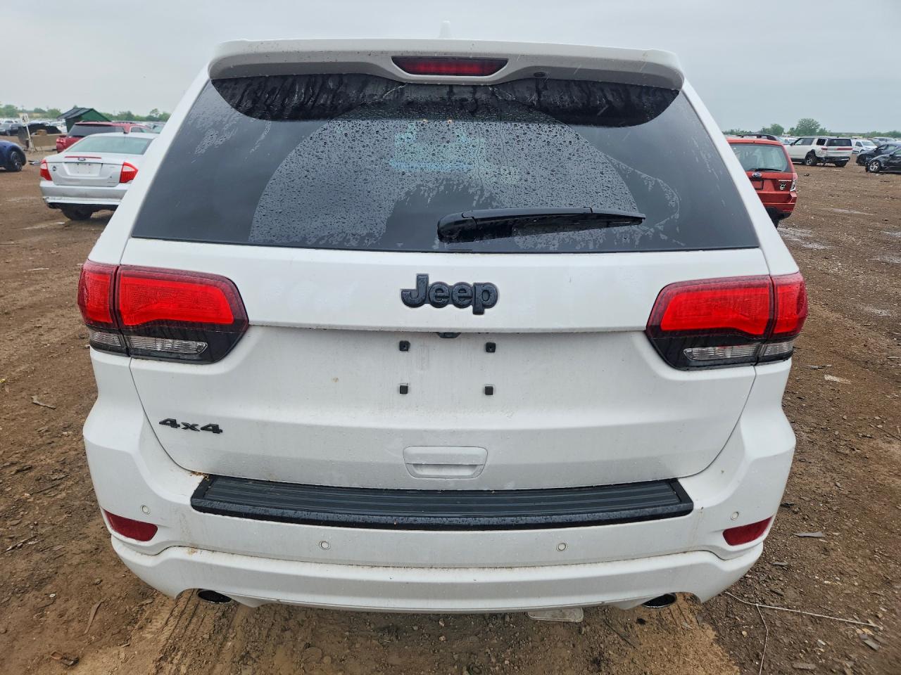 2015 Jeep Grand Cherokee Laredo Белый vin: 1C4RJFAG0FC181787