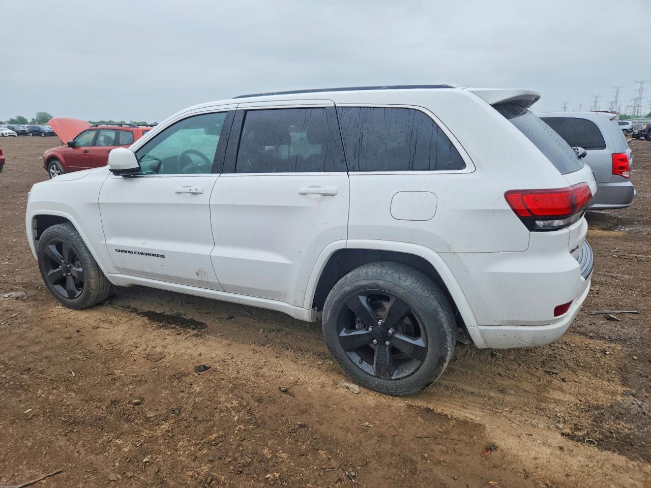 2015 Jeep Grand Cherokee Laredo Белый vin: 1C4RJFAG0FC181787