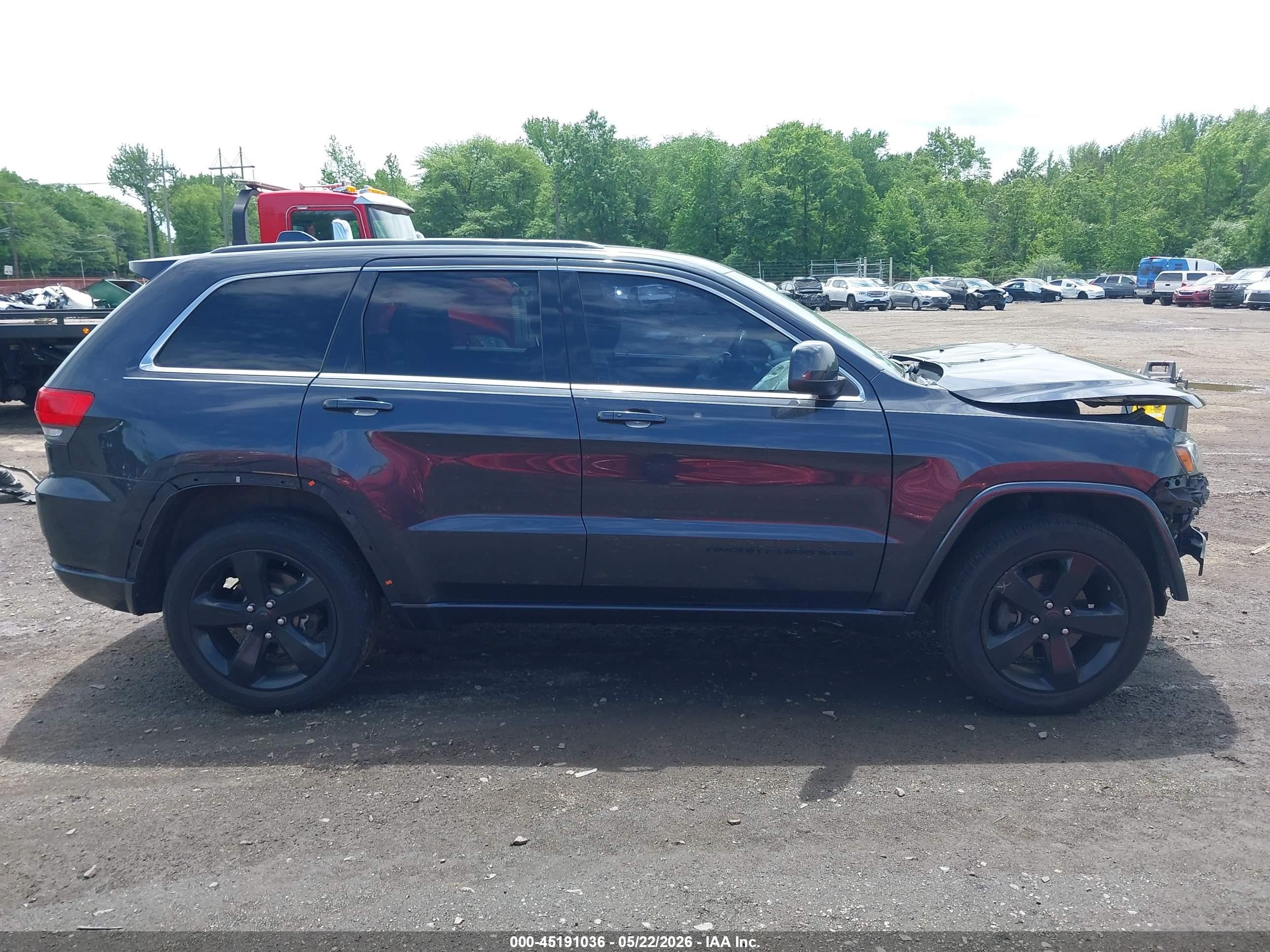 2015 Jeep Grand Cherokee Altitude Gray vin: 1C4RJFAG0FC665233