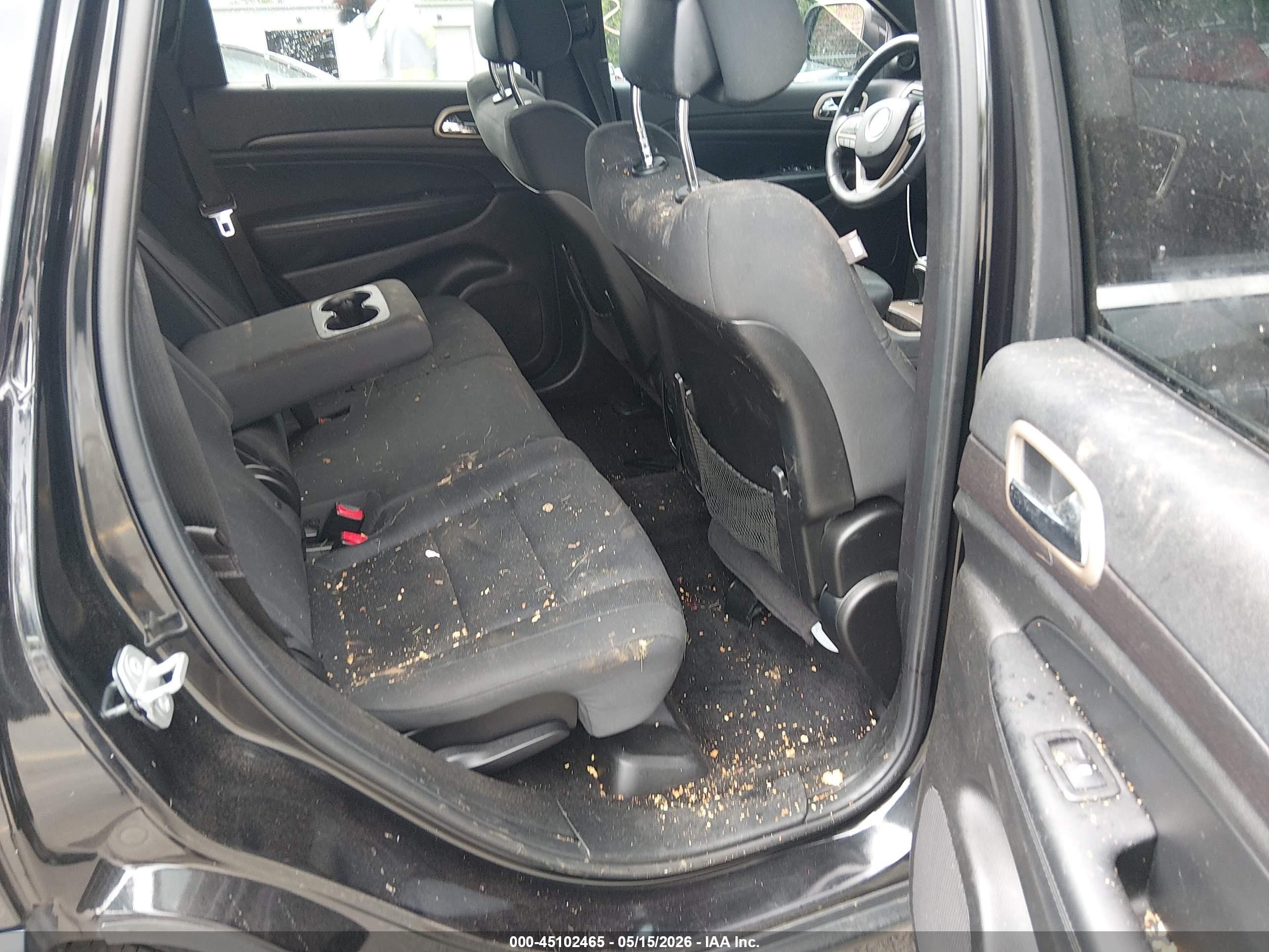 2015 Jeep Grand Cherokee Laredo Черный vin: 1C4RJFAG0FC676510