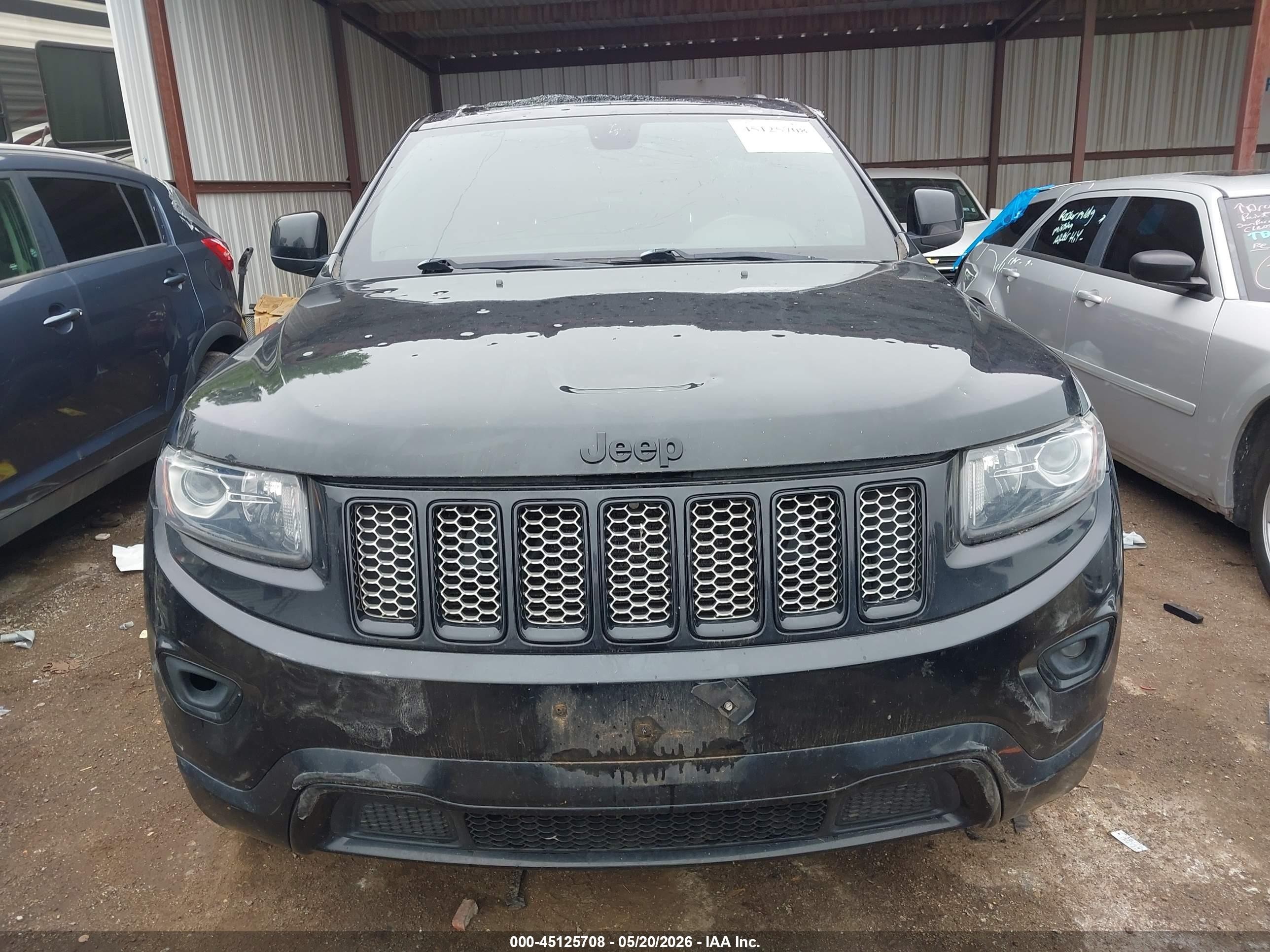 2015 Jeep Grand Cherokee Altitude Black vin: 1C4RJFAG0FC712065