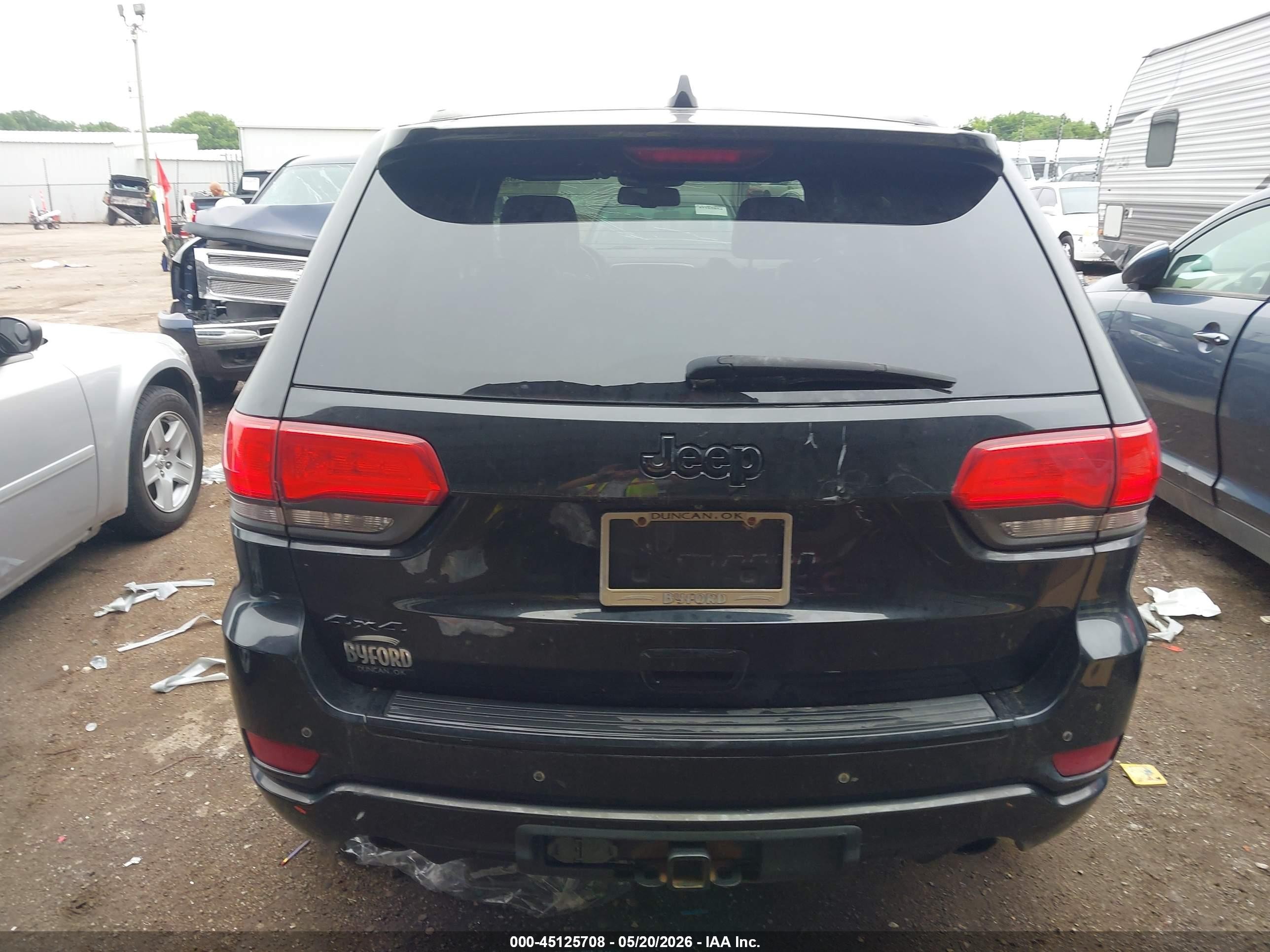 2015 Jeep Grand Cherokee Altitude Black vin: 1C4RJFAG0FC712065