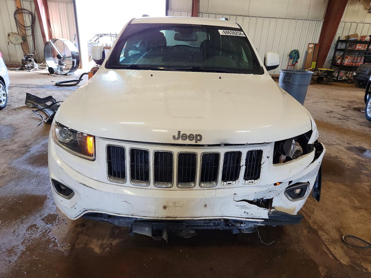 2015 Jeep Grand Cherokee Laredo White vin: 1C4RJFAG0FC730906