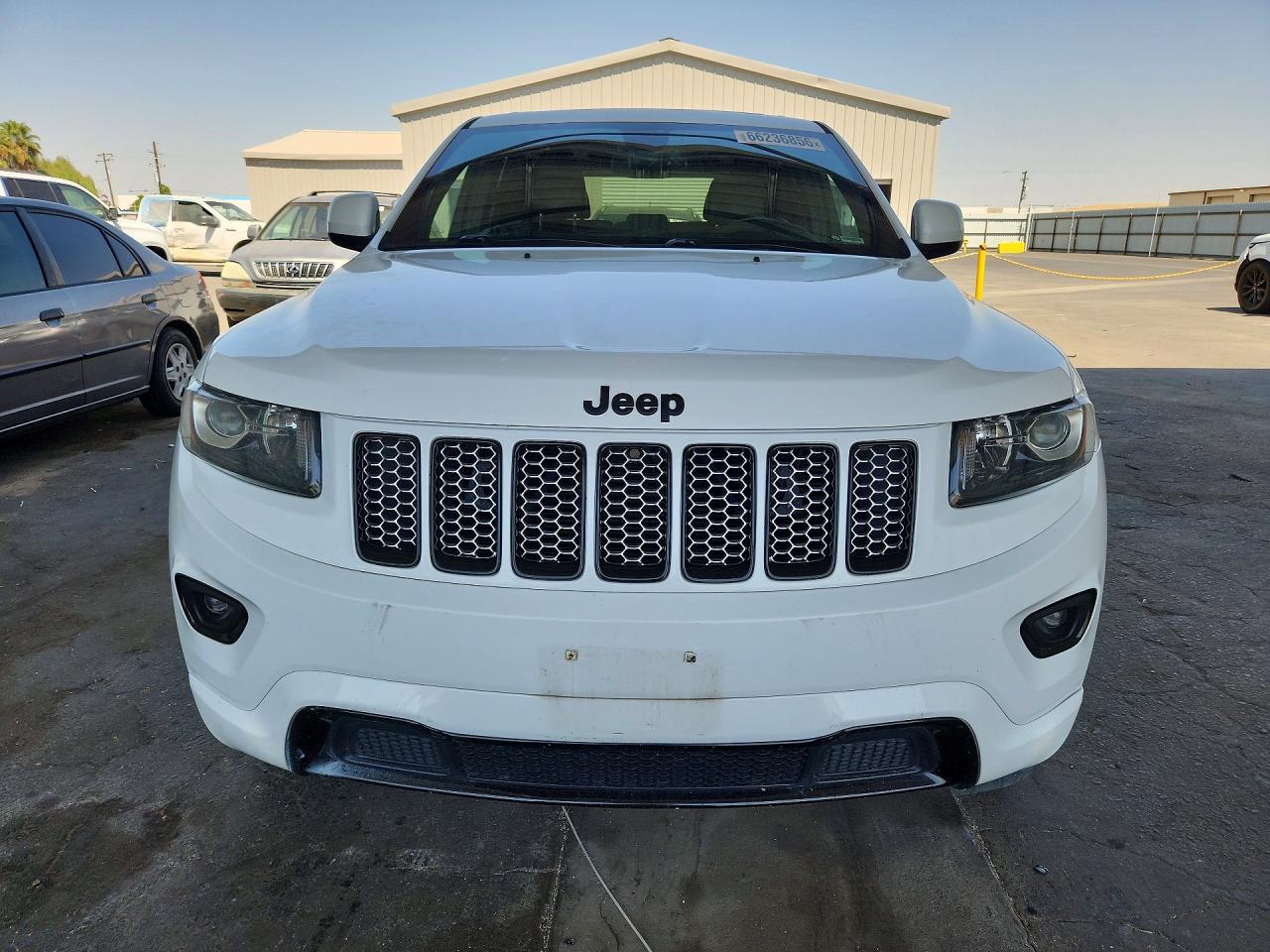 2015 Jeep Grand Cherokee Laredo White vin: 1C4RJFAG0FC820945