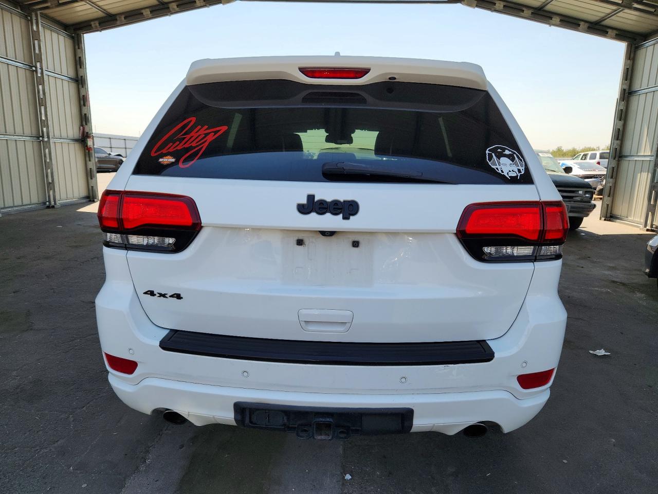 2015 Jeep Grand Cherokee Laredo White vin: 1C4RJFAG0FC820945