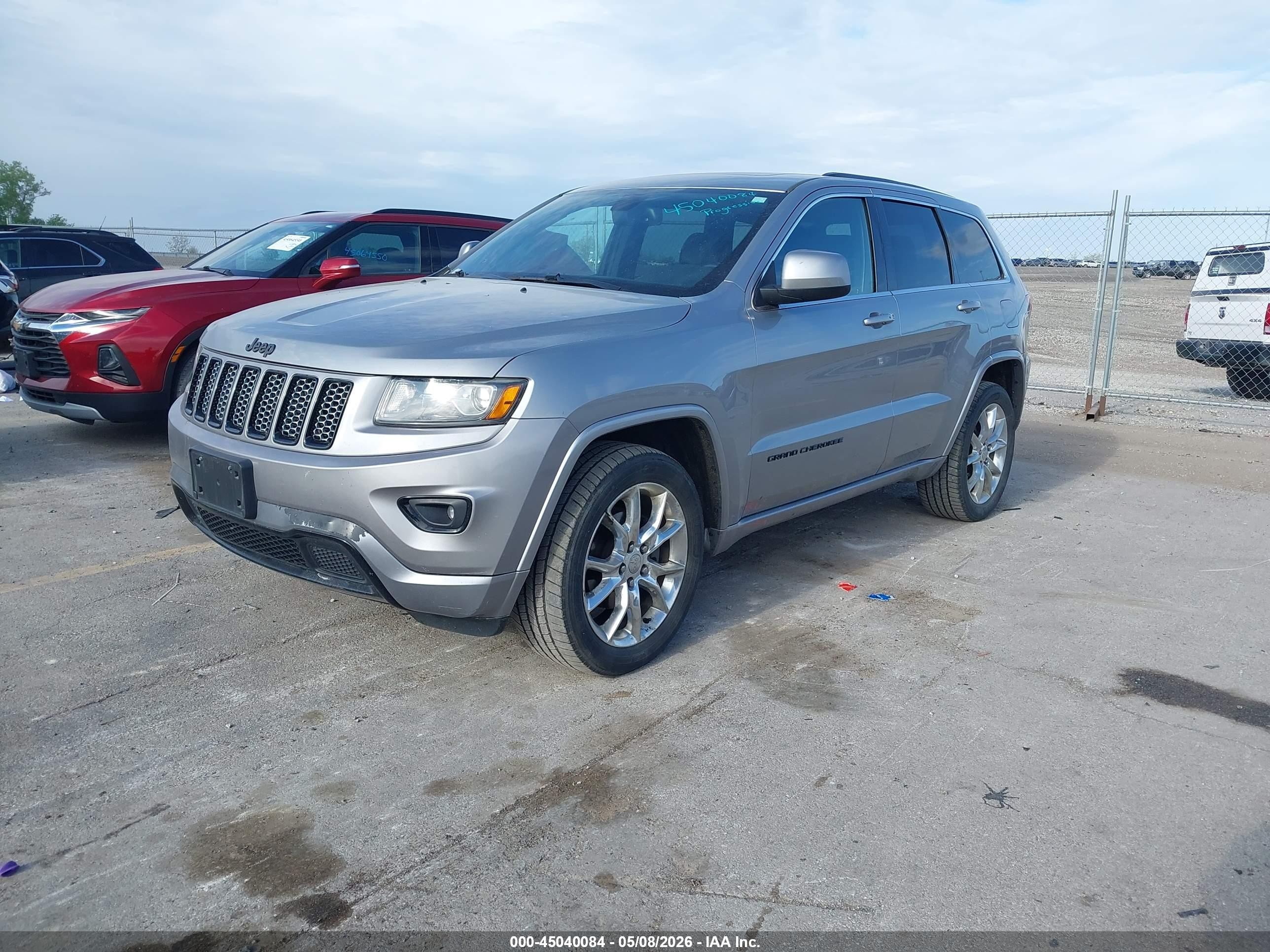 2015 Jeep Grand Cherokee Altitude Silver vin: 1C4RJFAG0FC884662