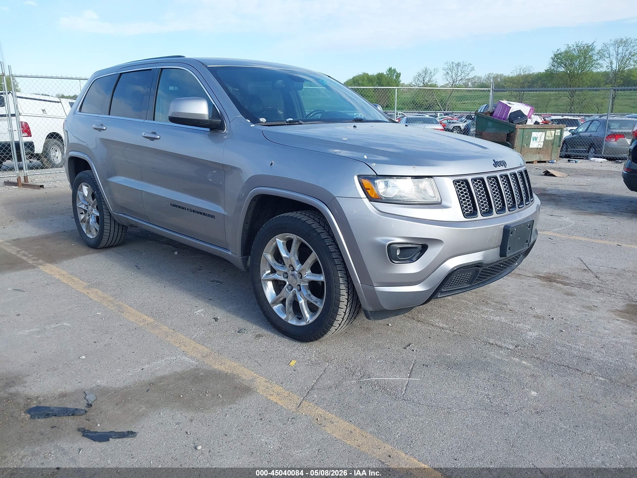 2015 Jeep Grand Cherokee Altitude Silver vin: 1C4RJFAG0FC884662