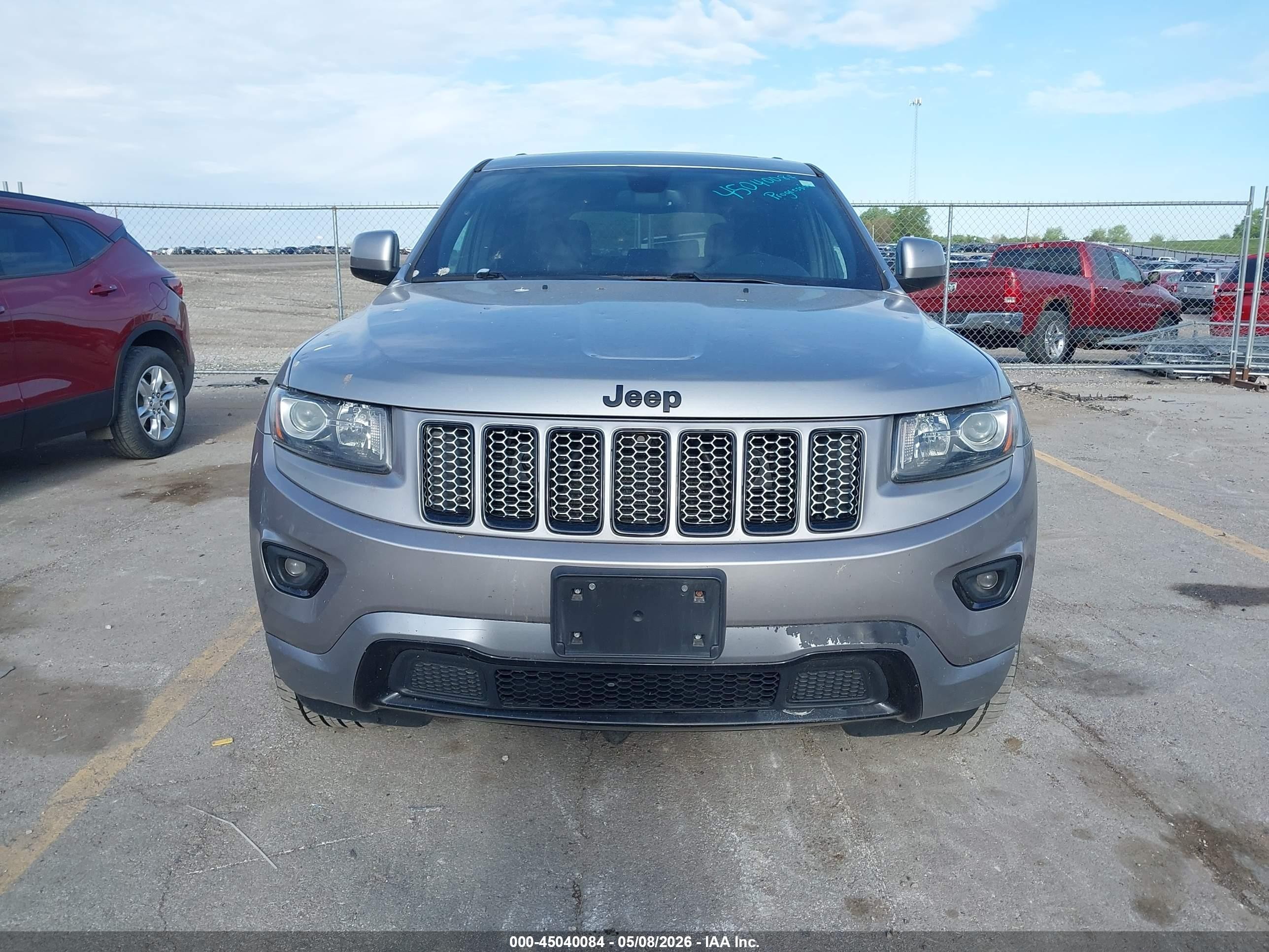 2015 Jeep Grand Cherokee Altitude Silver vin: 1C4RJFAG0FC884662