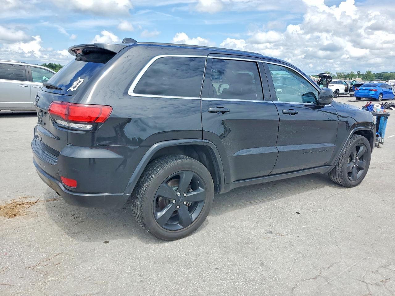 2015 Jeep Grand Cherokee Laredo Black vin: 1C4RJFAG0FC903890