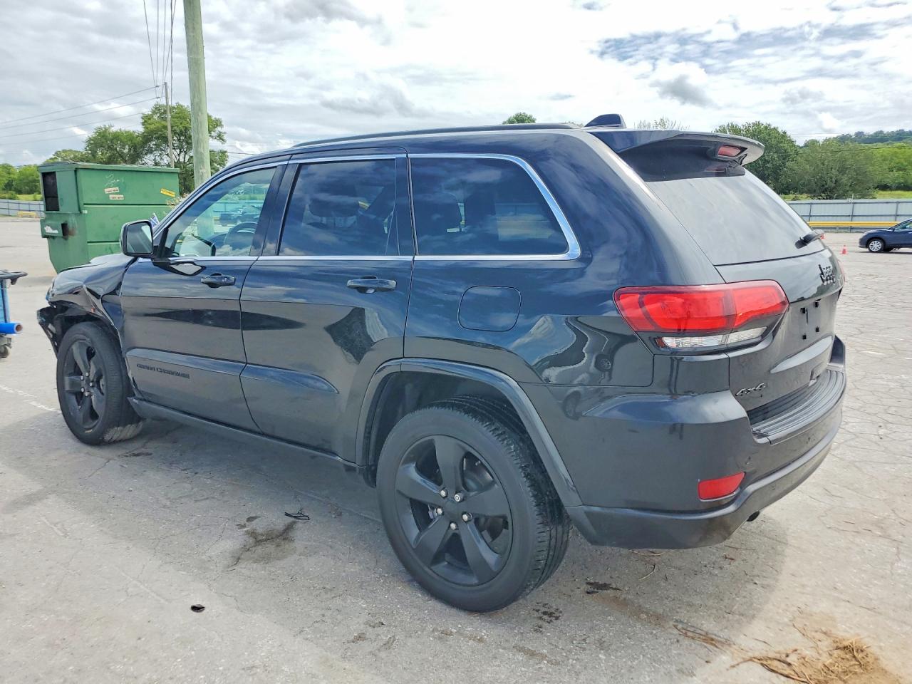 2015 Jeep Grand Cherokee Laredo Black vin: 1C4RJFAG0FC903890