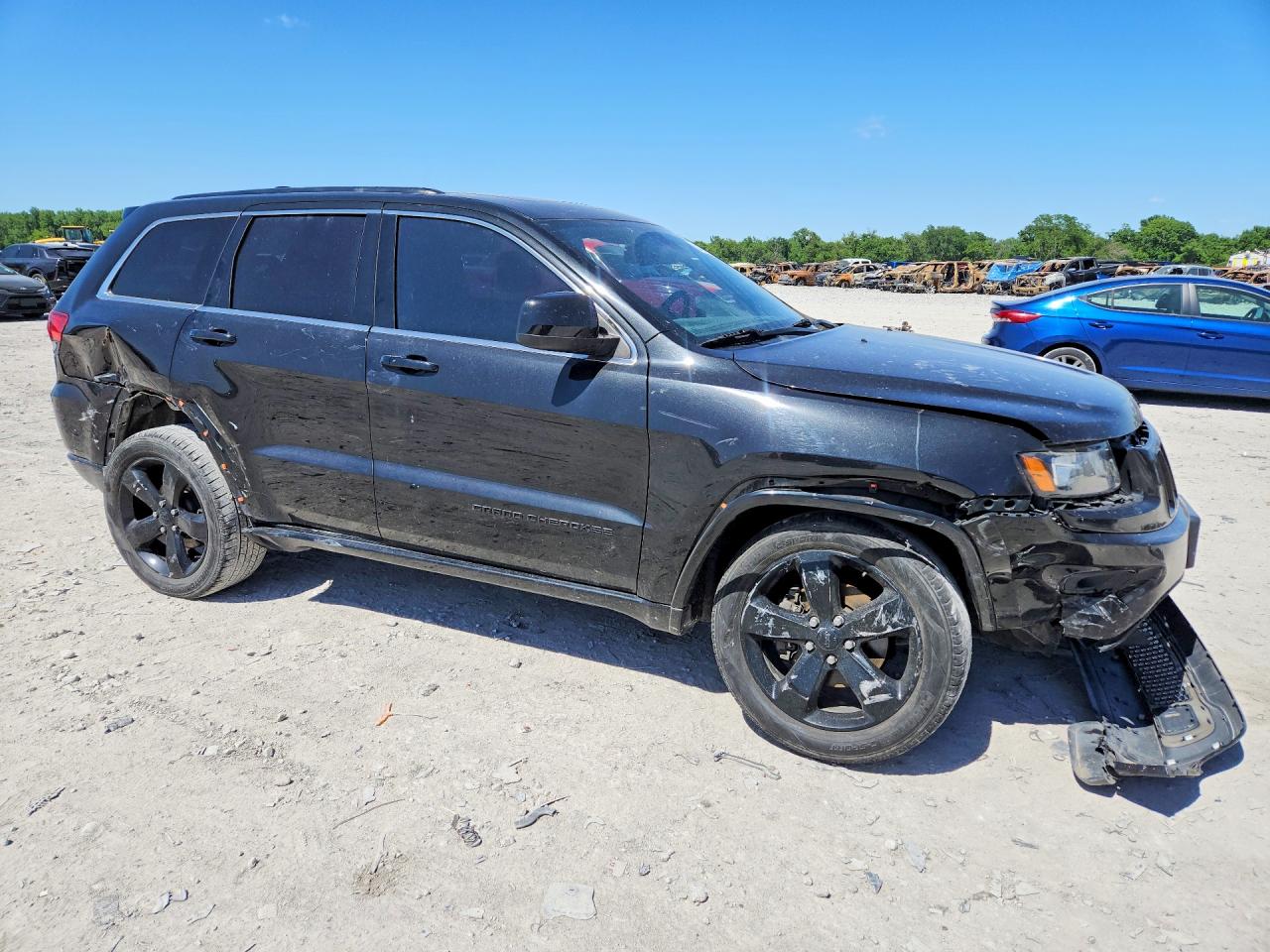 2015 Jeep Grand Cherokee Laredo Угольный vin: 1C4RJFAG0FC919118