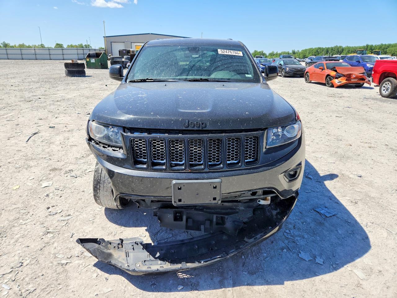2015 Jeep Grand Cherokee Laredo Угольный vin: 1C4RJFAG0FC919118