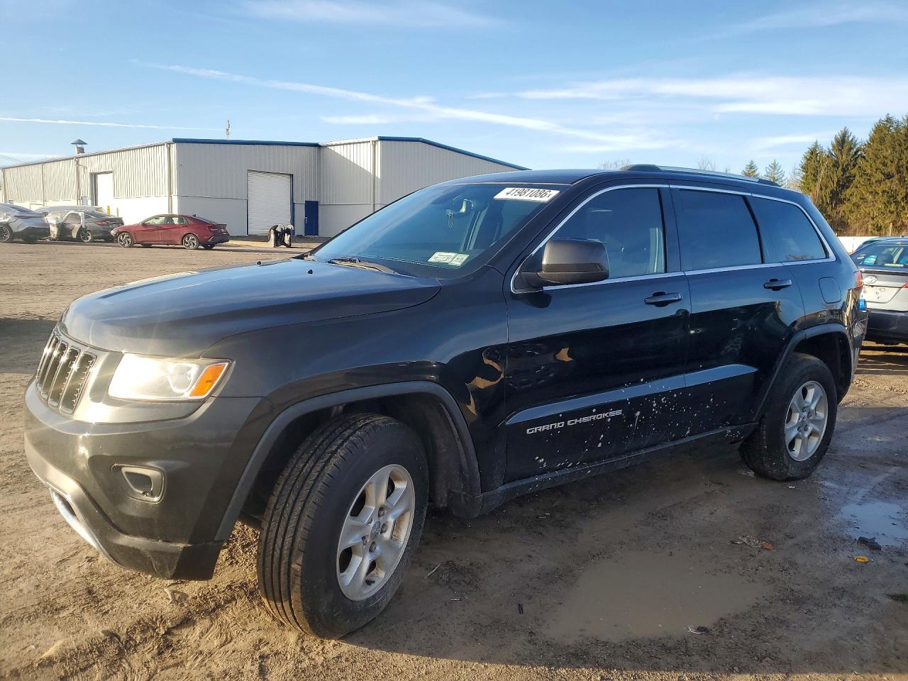 2016 Jeep Grand Cherokee Laredo Black vin: 1C4RJFAG0GC493089