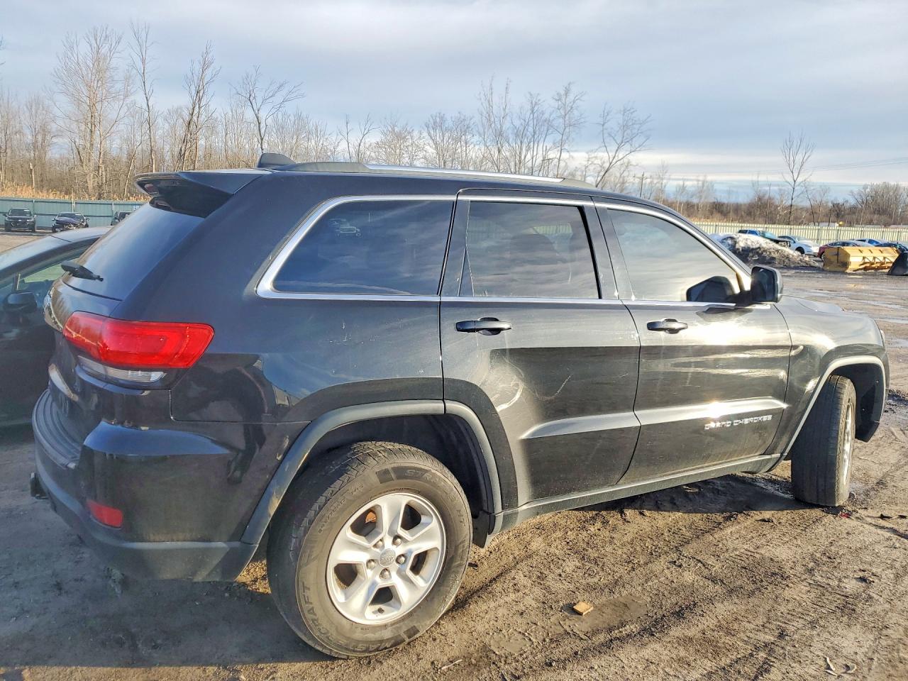 2016 Jeep Grand Cherokee Laredo Black vin: 1C4RJFAG0GC493089