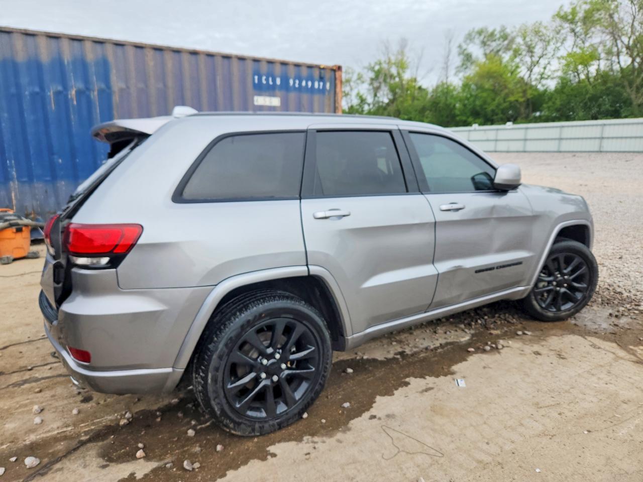 2019 Jeep Grand Cherokee Laredo Gray vin: 1C4RJFAG0KC600618