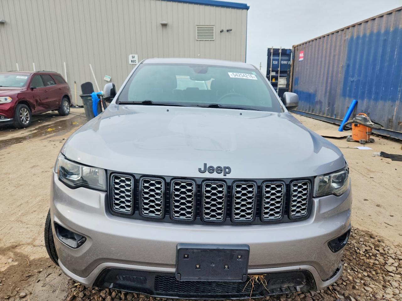 2019 Jeep Grand Cherokee Laredo Gray vin: 1C4RJFAG0KC600618