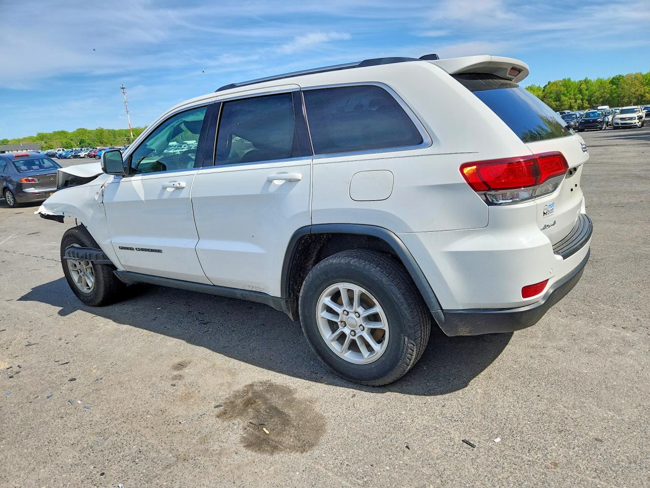 2020 Jeep Grand Cherokee Laredo White vin: 1C4RJFAG0LC139390