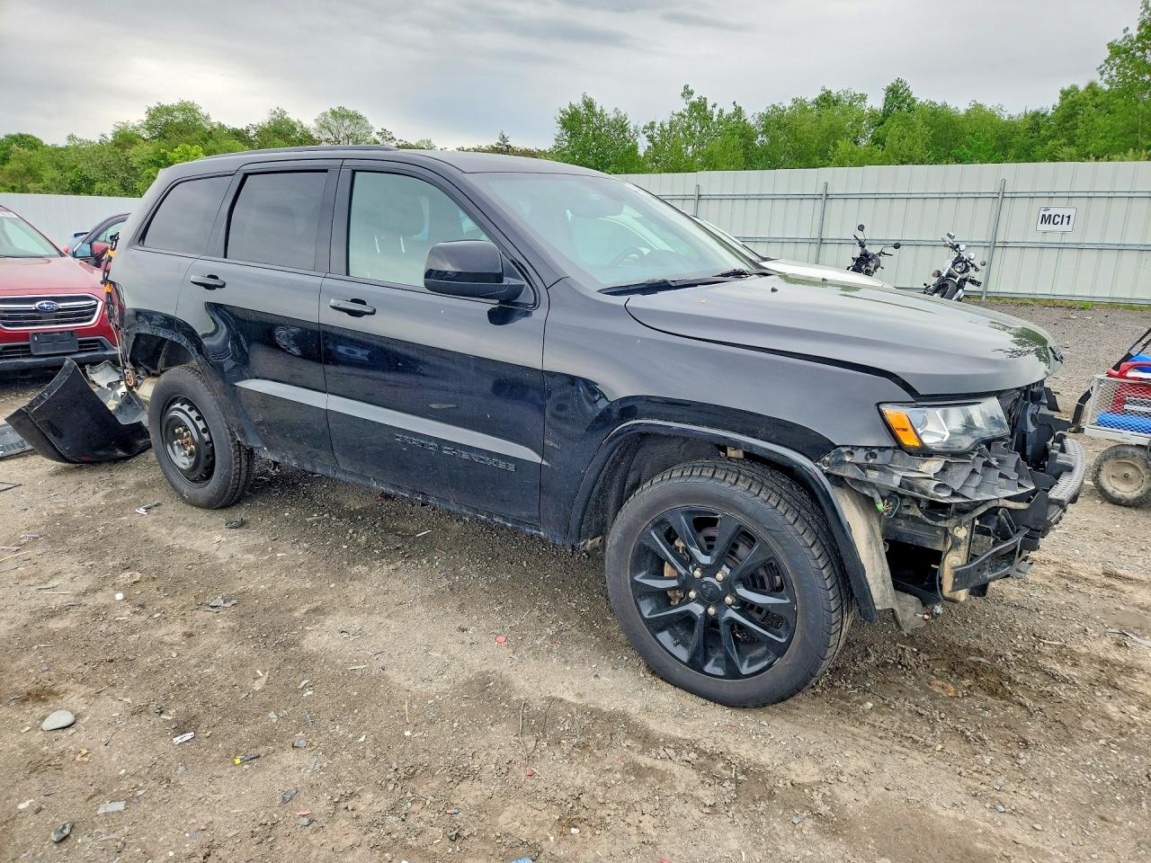 2020 Jeep Grand Cherokee Laredo Black vin: 1C4RJFAG0LC435428