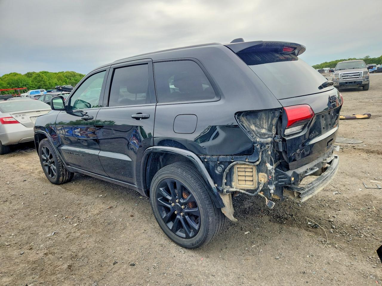 2020 Jeep Grand Cherokee Laredo Black vin: 1C4RJFAG0LC435428