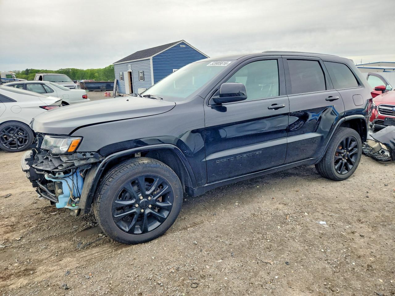 2020 Jeep Grand Cherokee Laredo Black vin: 1C4RJFAG0LC435428
