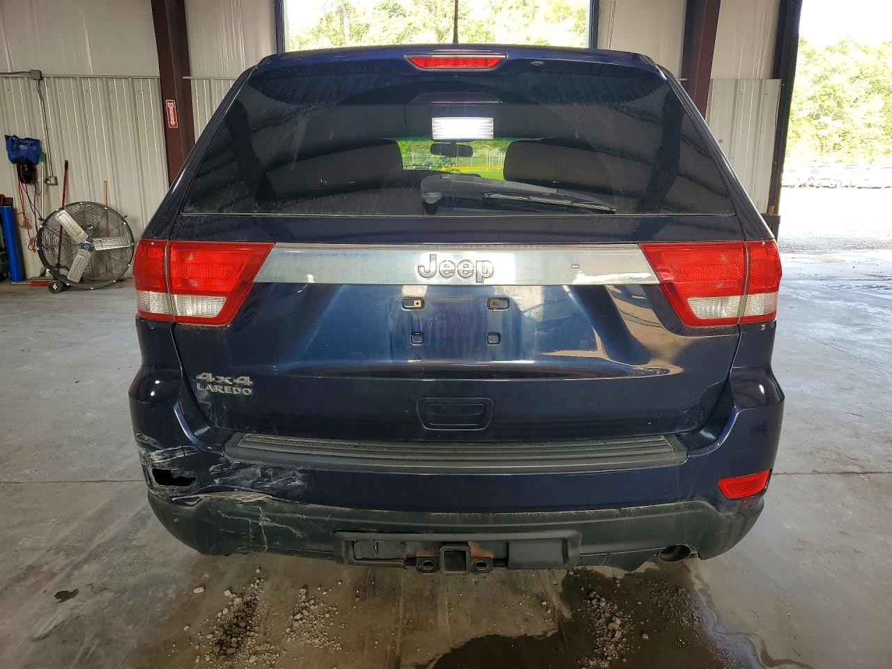 2012 Jeep Grand Cherokee Laredo Blue vin: 1C4RJFAG1CC209253