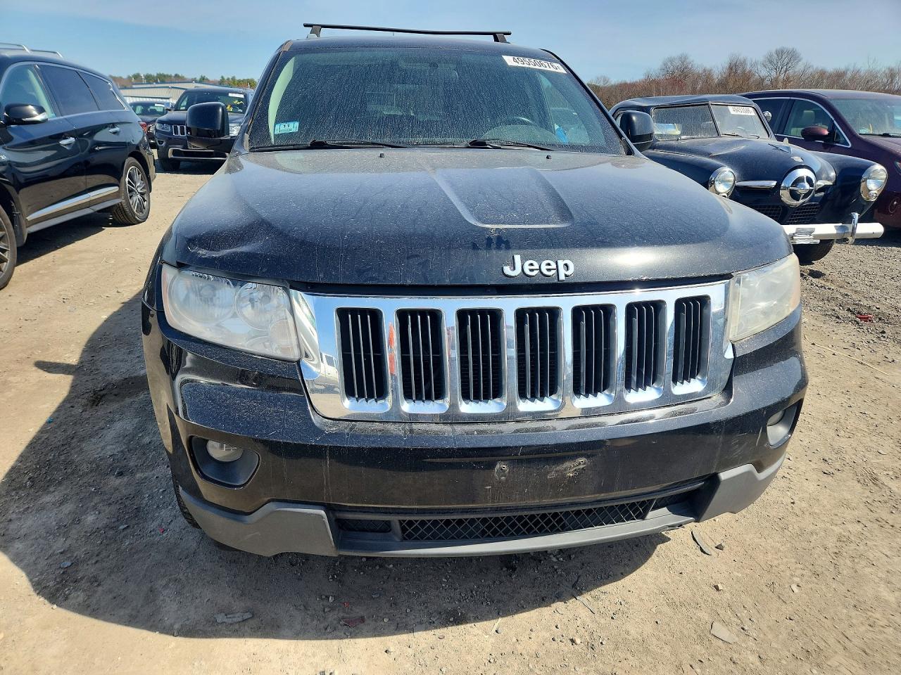 2012 Jeep Grand Cherokee Laredo Black vin: 1C4RJFAG1CC222049