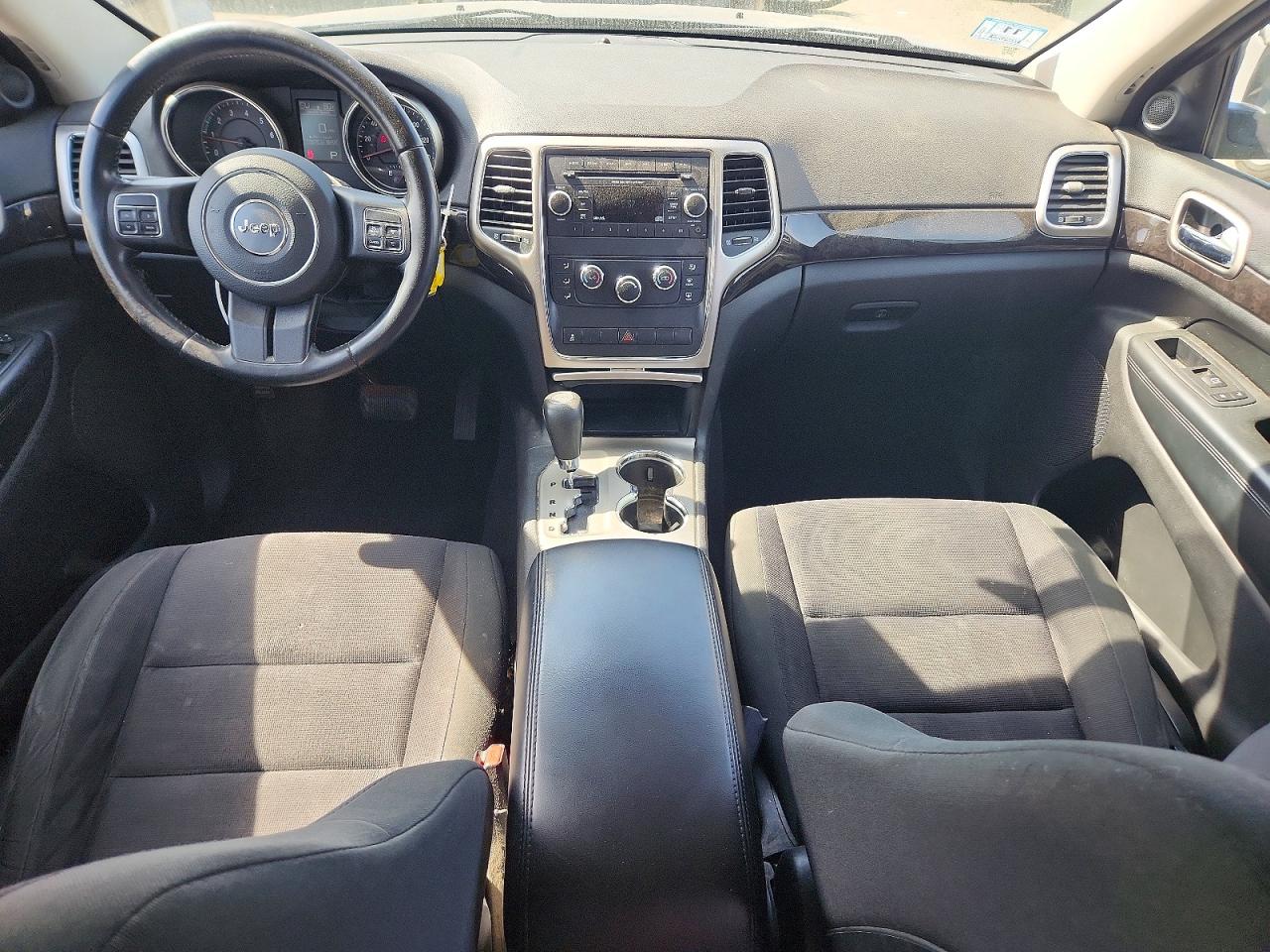 2012 Jeep Grand Cherokee Laredo Black vin: 1C4RJFAG1CC222049