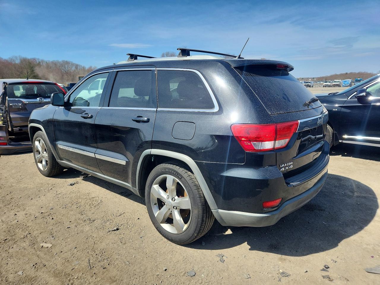 2012 Jeep Grand Cherokee Laredo Black vin: 1C4RJFAG1CC222049