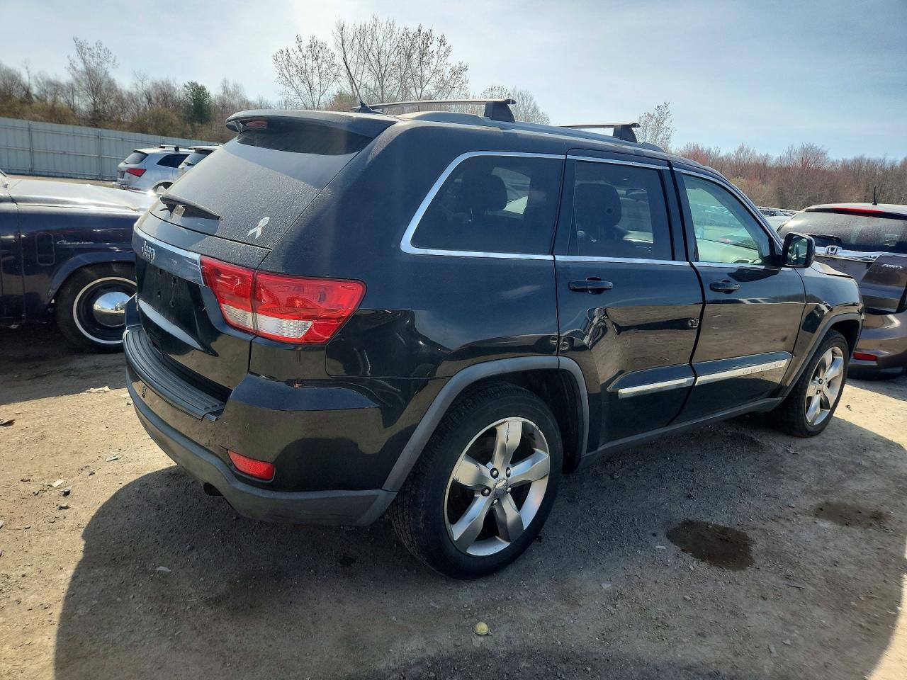 2012 Jeep Grand Cherokee Laredo Black vin: 1C4RJFAG1CC222049