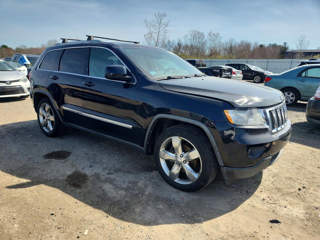 2012 Jeep Grand Cherokee Laredo Black vin: 1C4RJFAG1CC222049