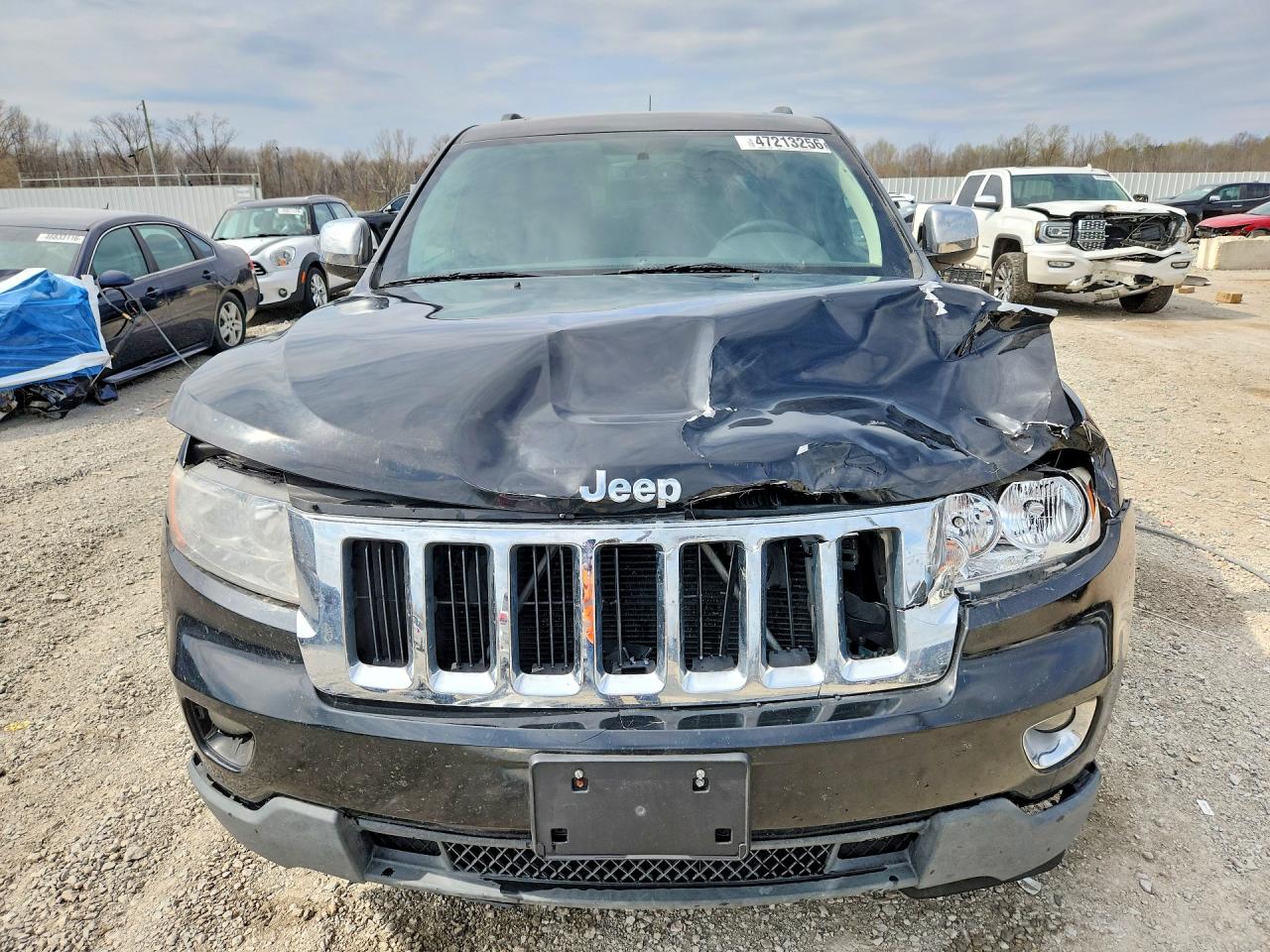 2012 Jeep Grand Cherokee Laredo Черный vin: 1C4RJFAG1CC250076