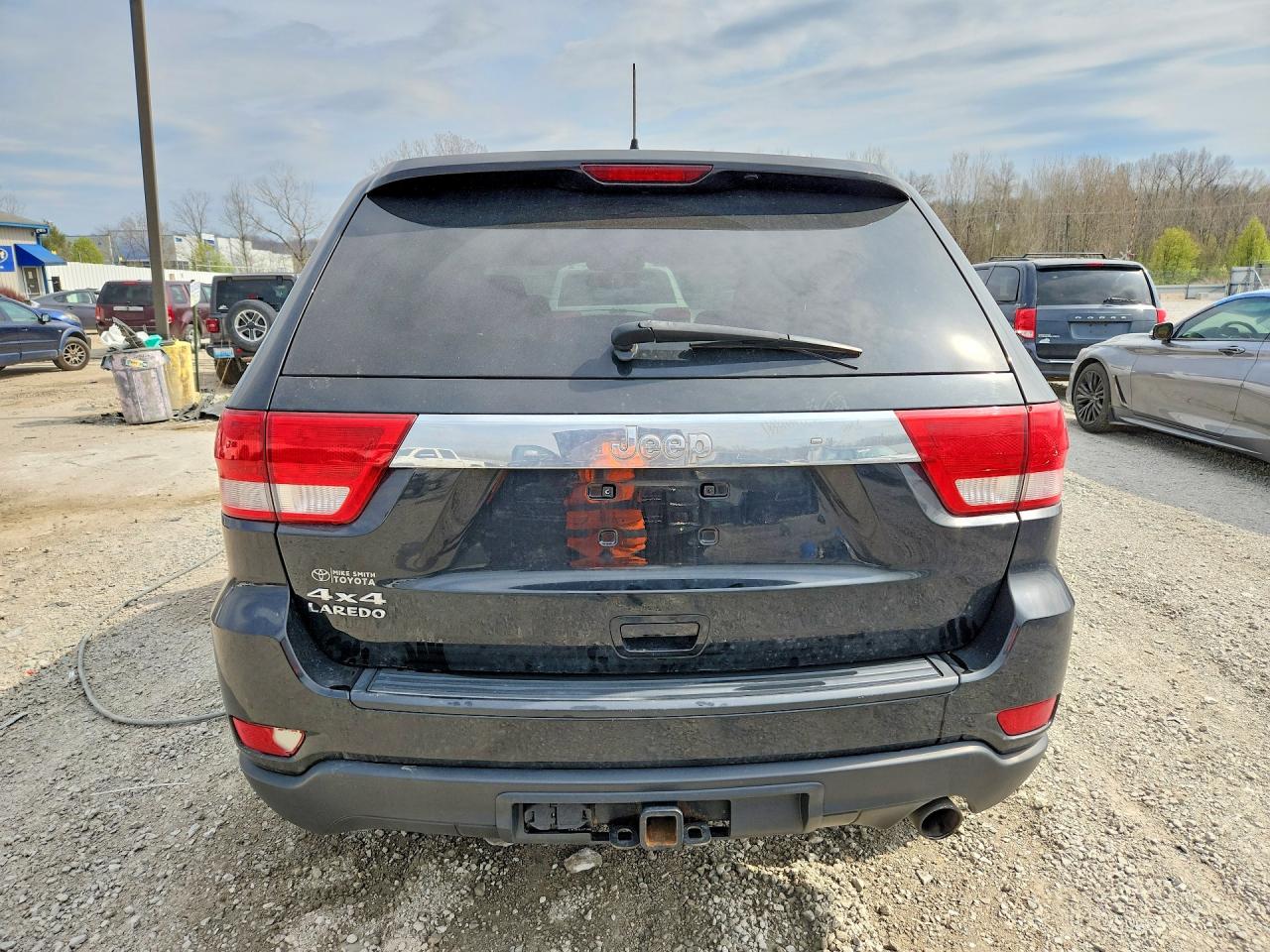 2012 Jeep Grand Cherokee Laredo Черный vin: 1C4RJFAG1CC250076