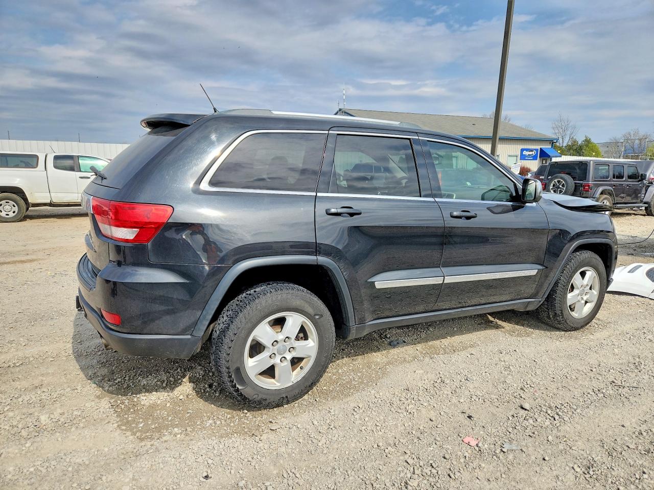 2012 Jeep Grand Cherokee Laredo Черный vin: 1C4RJFAG1CC250076