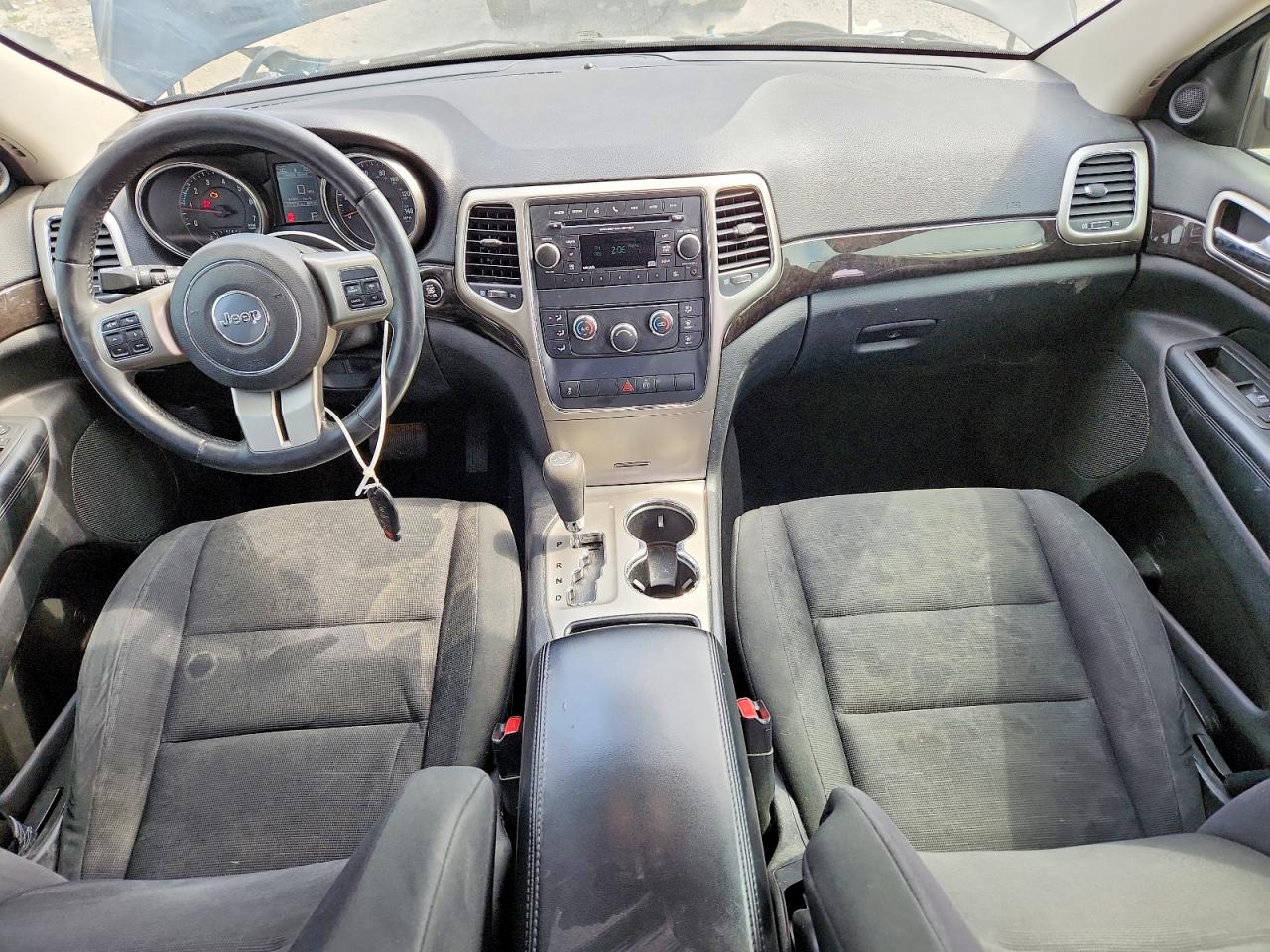 2012 Jeep Grand Cherokee Laredo Черный vin: 1C4RJFAG1CC250076