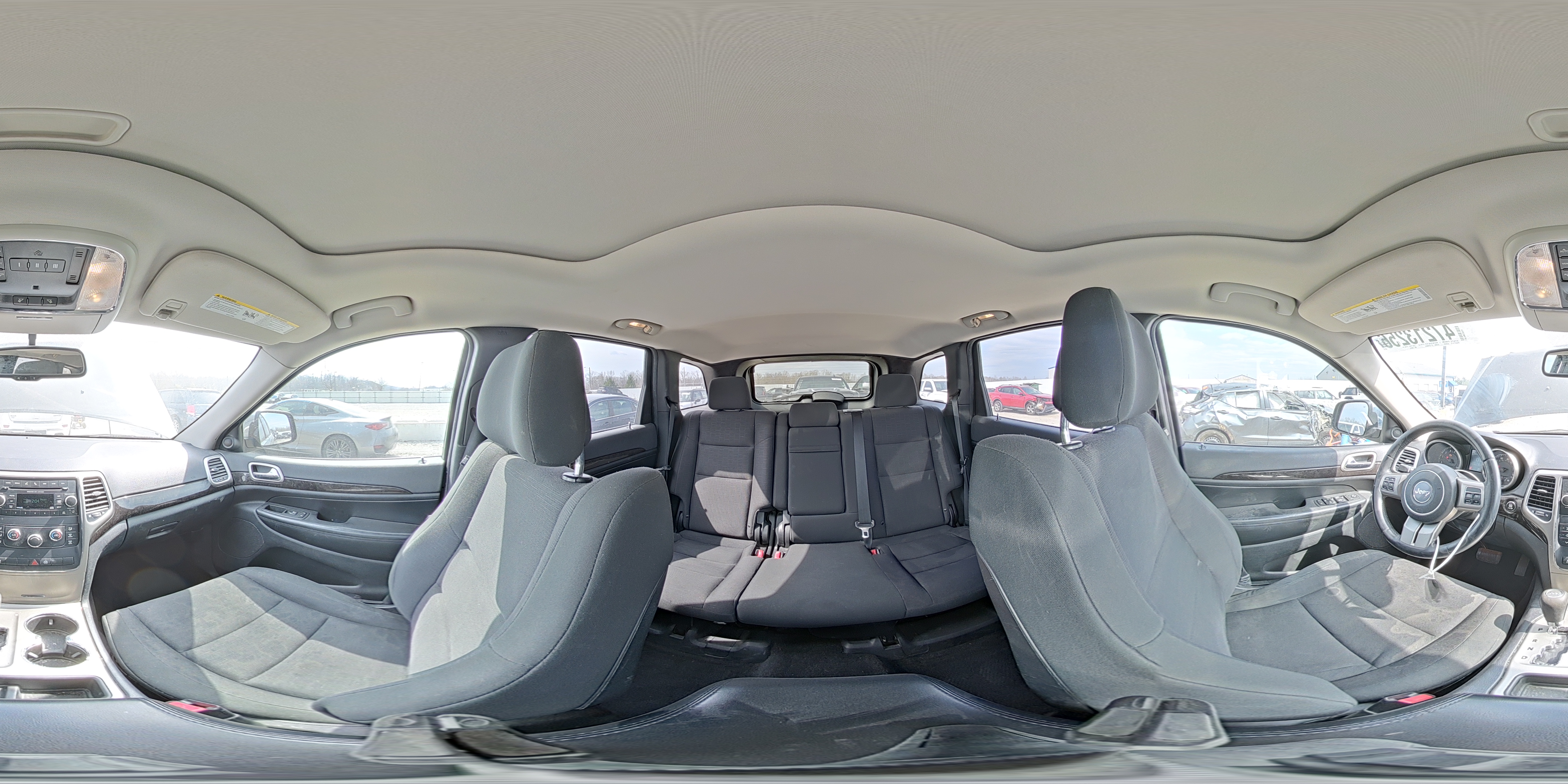 2012 Jeep Grand Cherokee Laredo Черный vin: 1C4RJFAG1CC250076