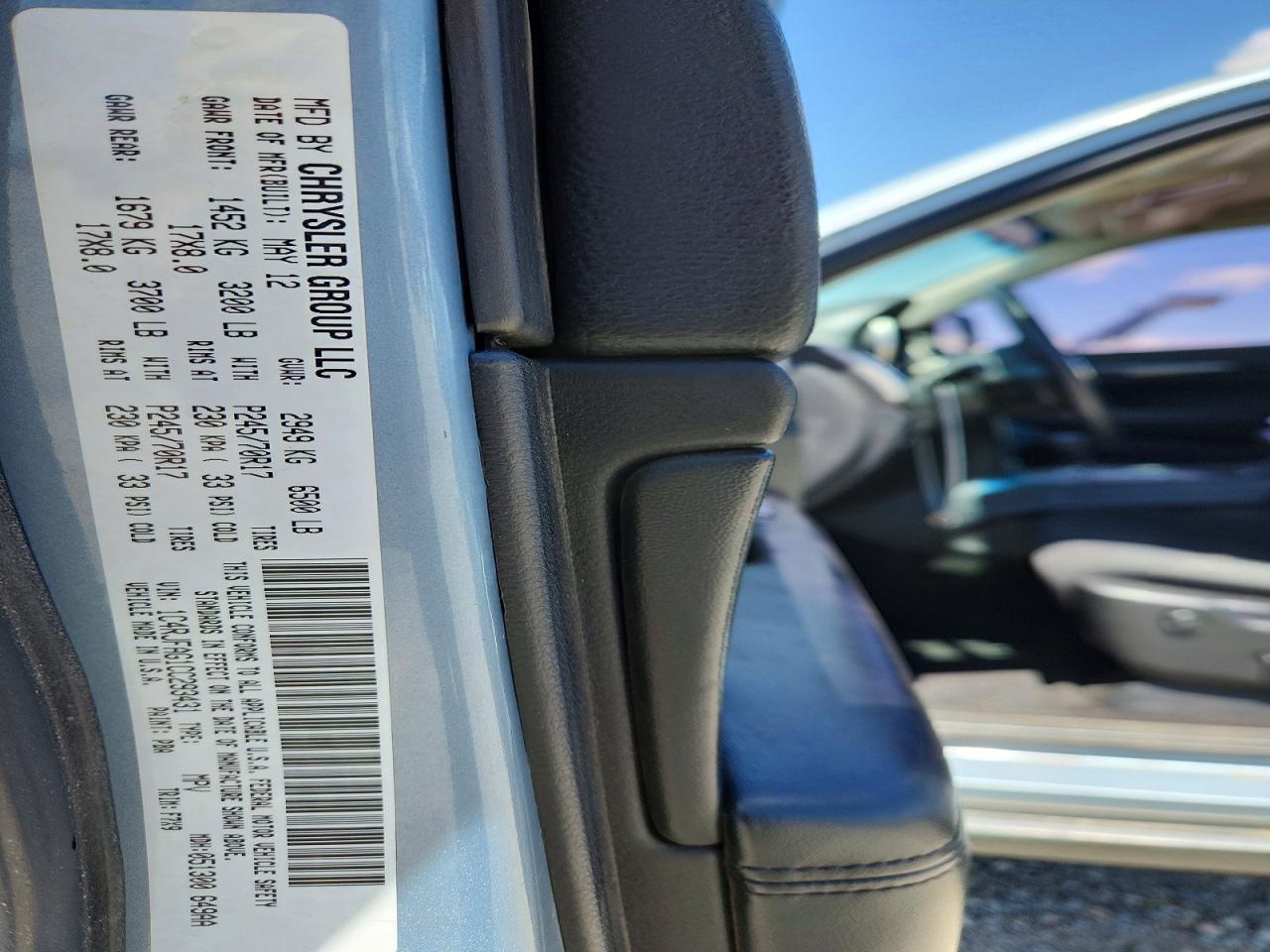 2012 Jeep Grand Cherokee Laredo Blue vin: 1C4RJFAG1CC293431