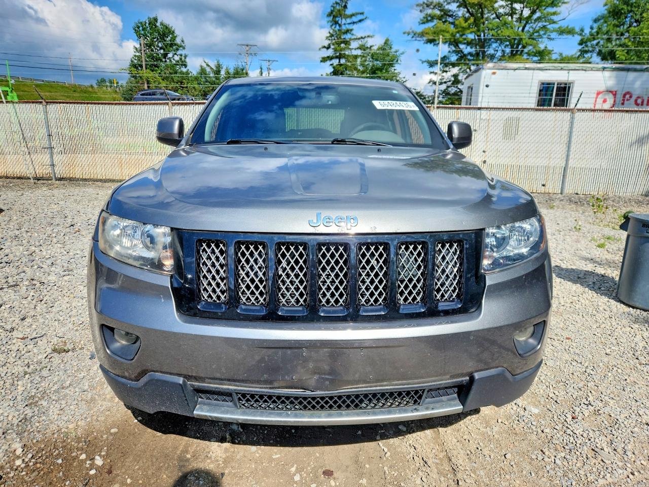2012 Jeep Grand Cherokee Laredo Gray vin: 1C4RJFAG1CC333636