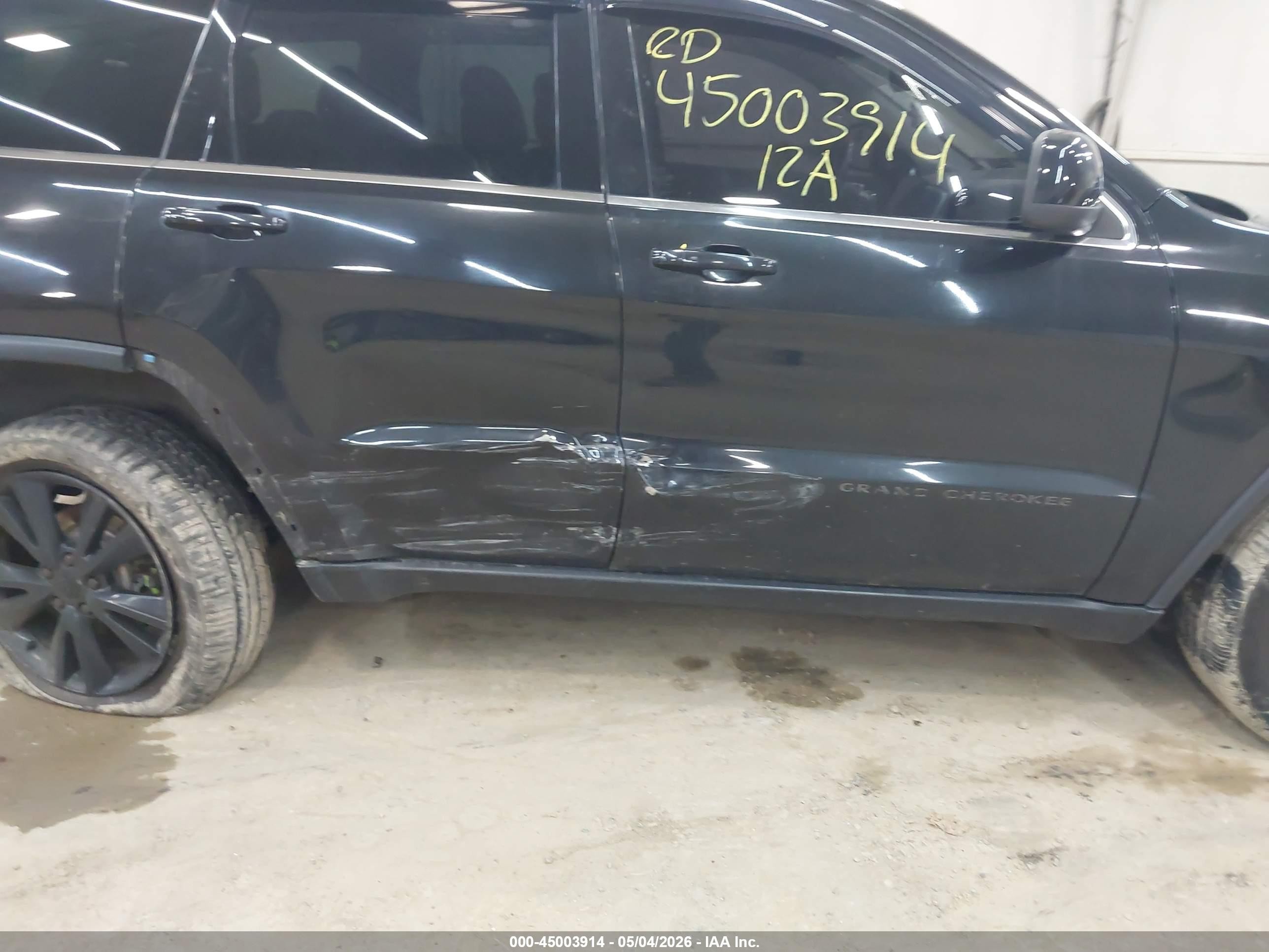 2012 Jeep Grand Cherokee Laredo Черный vin: 1C4RJFAG1CC350596