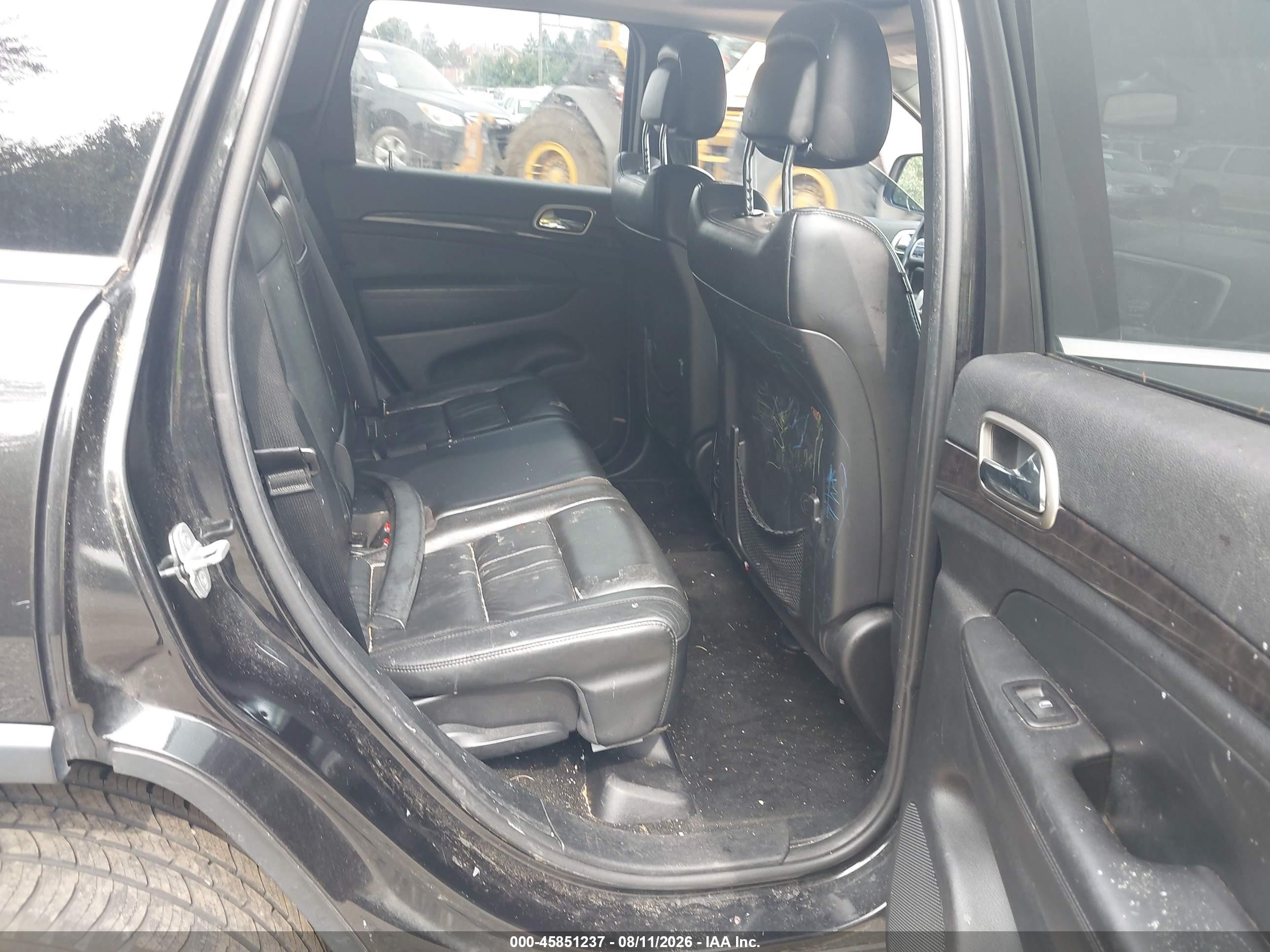 2012 Jeep Grand Cherokee Laredo Black vin: 1C4RJFAG1CC352977