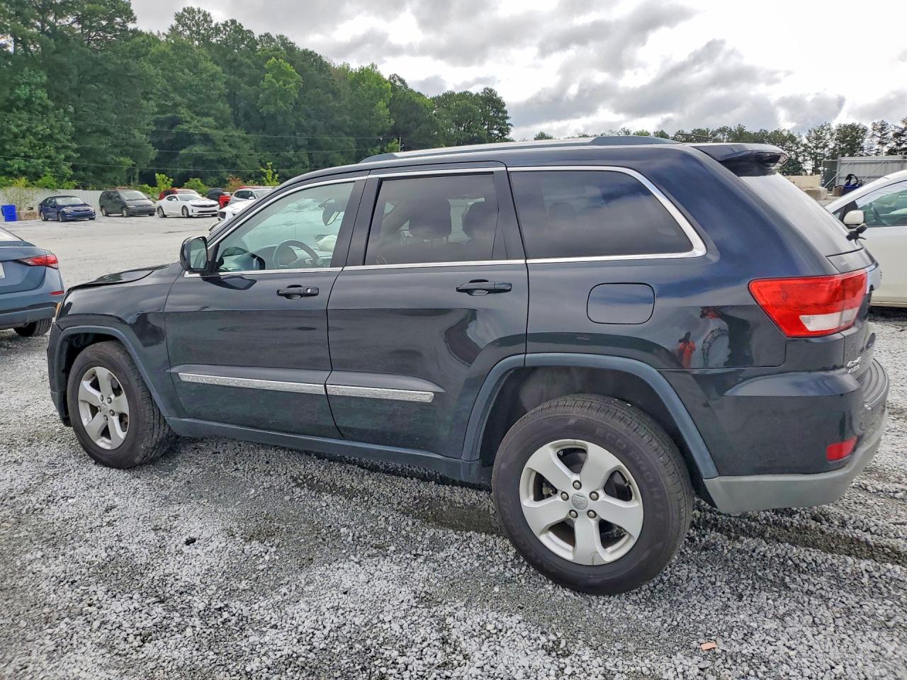 2013 Jeep Grand Cherokee Laredo Black vin: 1C4RJFAG1DC501809