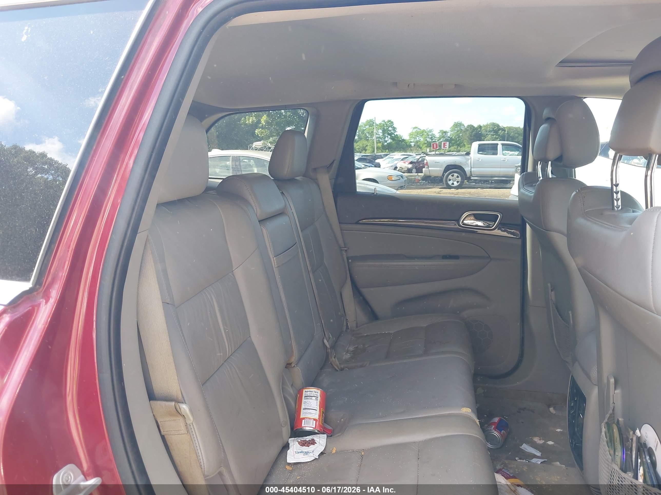 2013 Jeep Grand Cherokee Laredo Maroon vin: 1C4RJFAG1DC507271