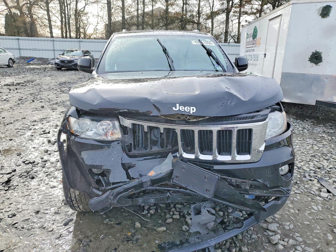 2013 Jeep Grand Cherokee Laredo Black vin: 1C4RJFAG1DC532767