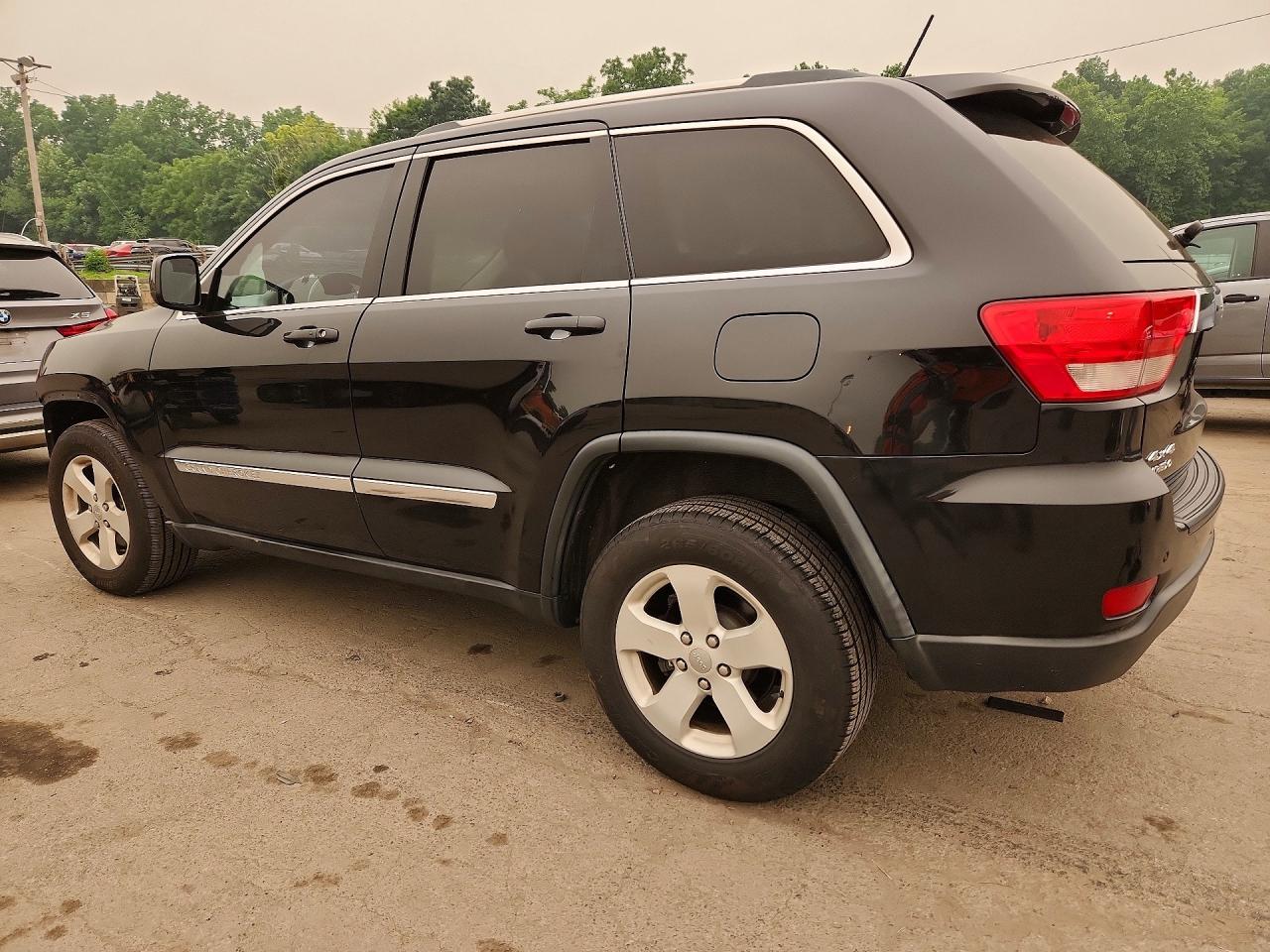 2013 Jeep Grand Cherokee Laredo Black vin: 1C4RJFAG1DC544417