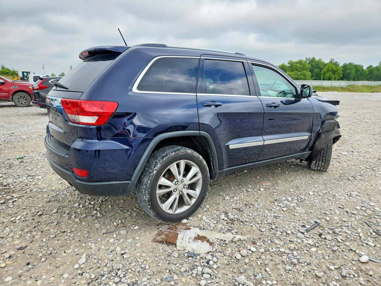 2013 Jeep Grand Cherokee Laredo Синий vin: 1C4RJFAG1DC548841